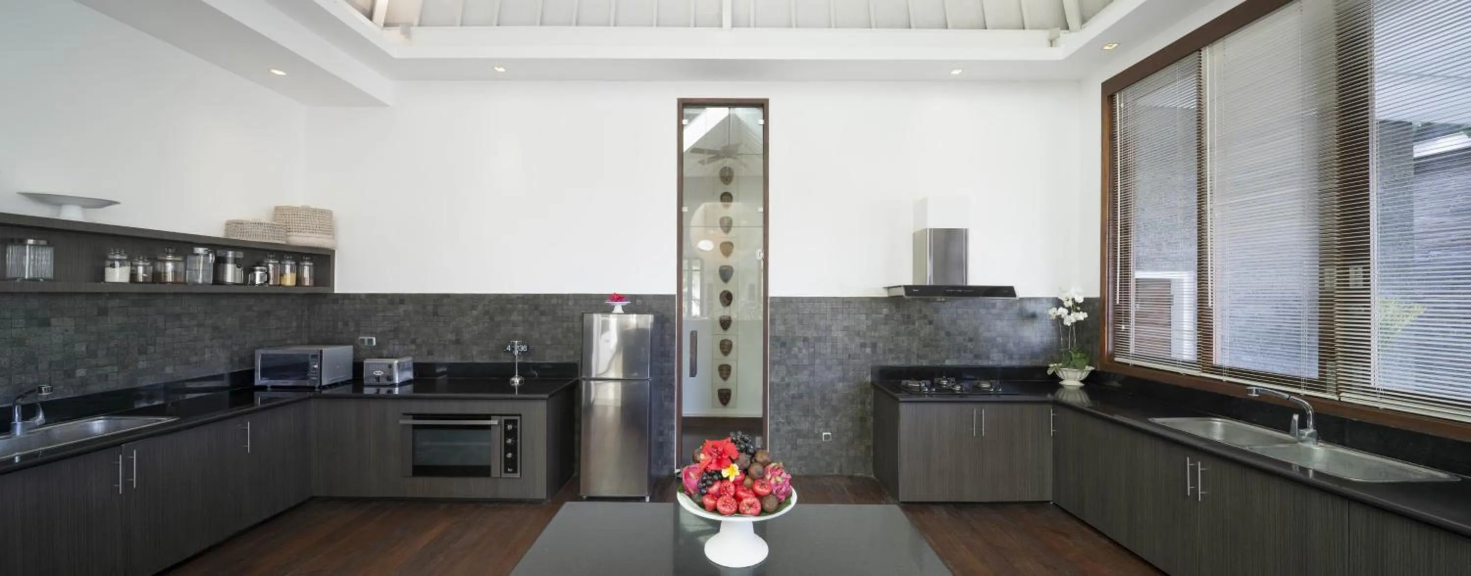 Kitchen or kitchenette in Pure Villa Bali by Nagisa Bali