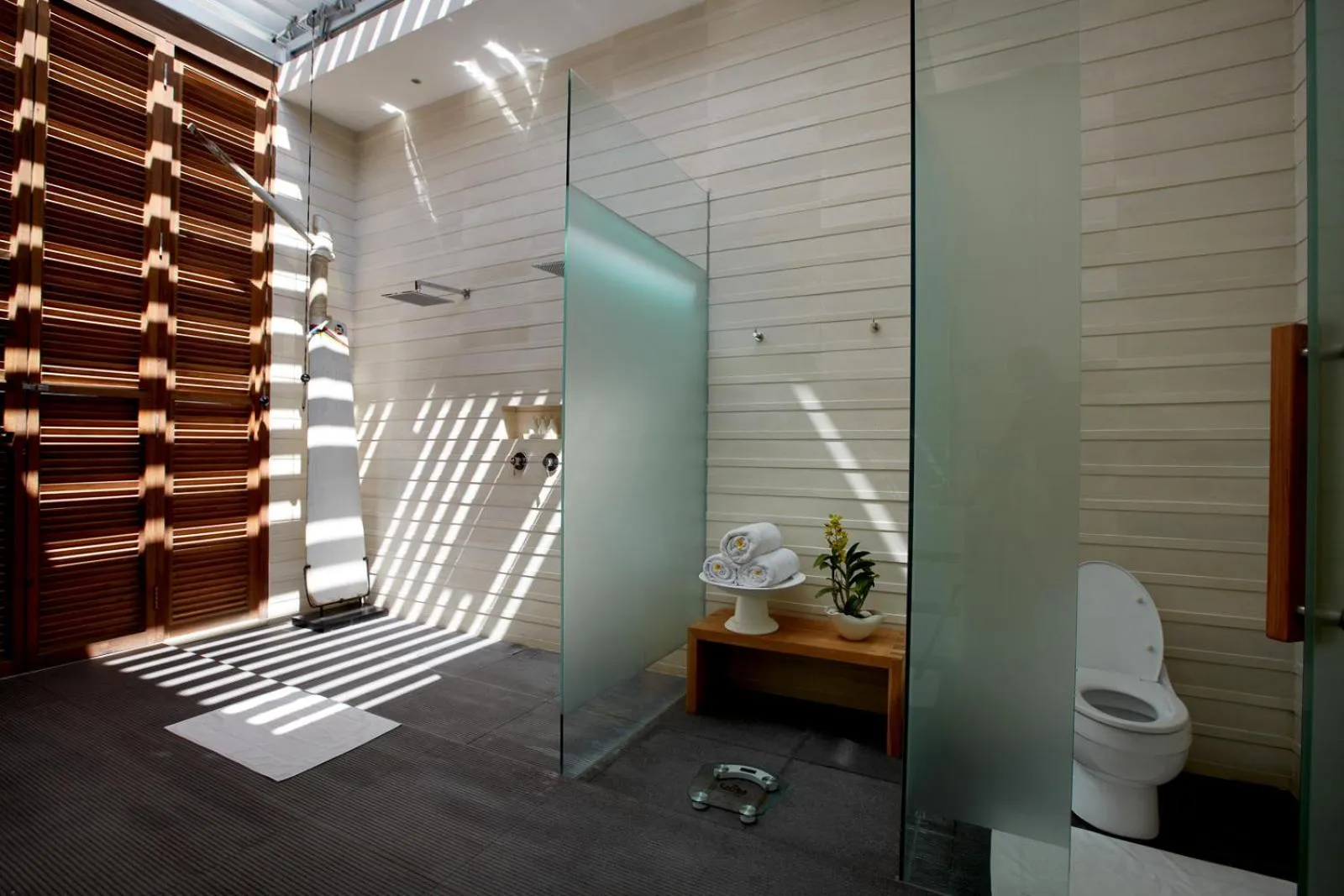 Bathroom in Pure Villa Bali by Nagisa Bali