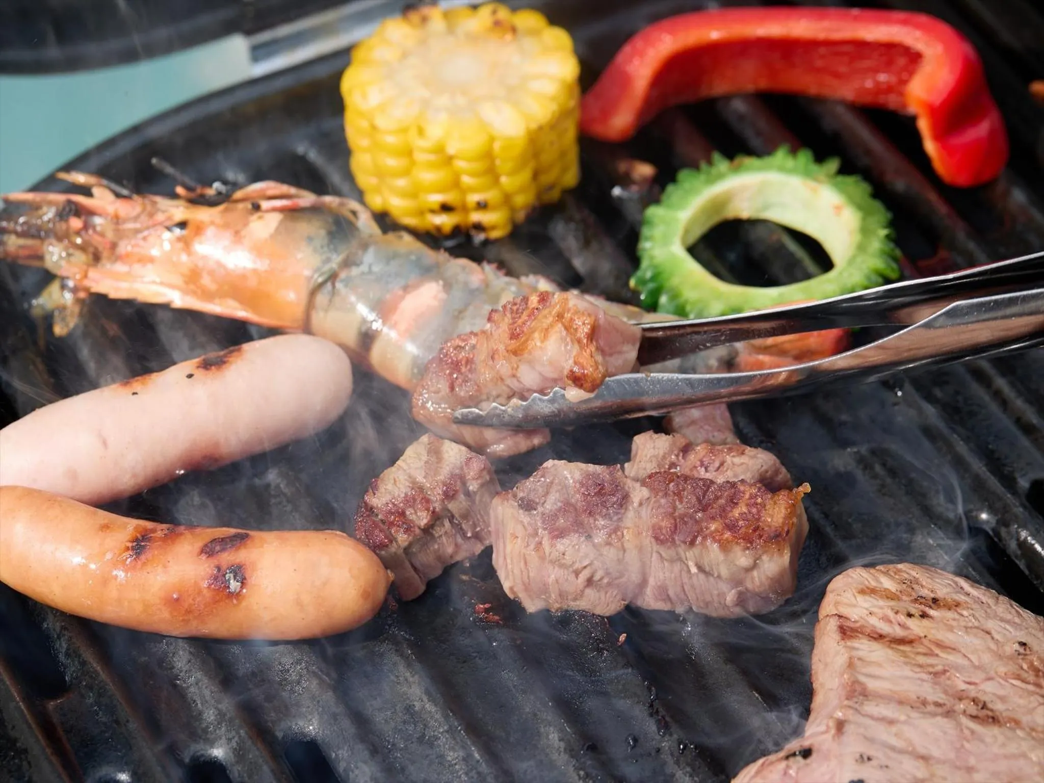 BBQ facilities in ADAN RESORT Sky Villa Luxury Suite