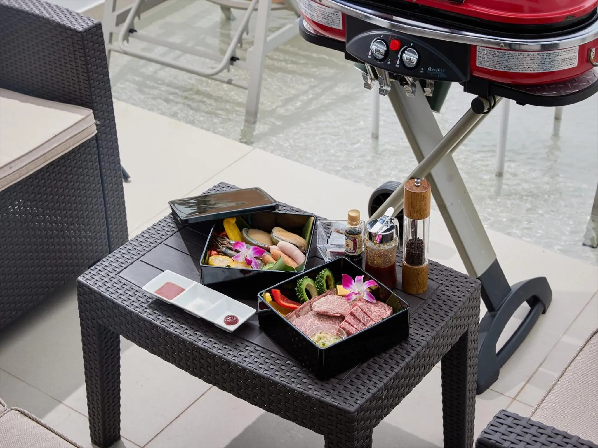 BBQ facilities in ADAN RESORT Sky Villa Luxury Suite