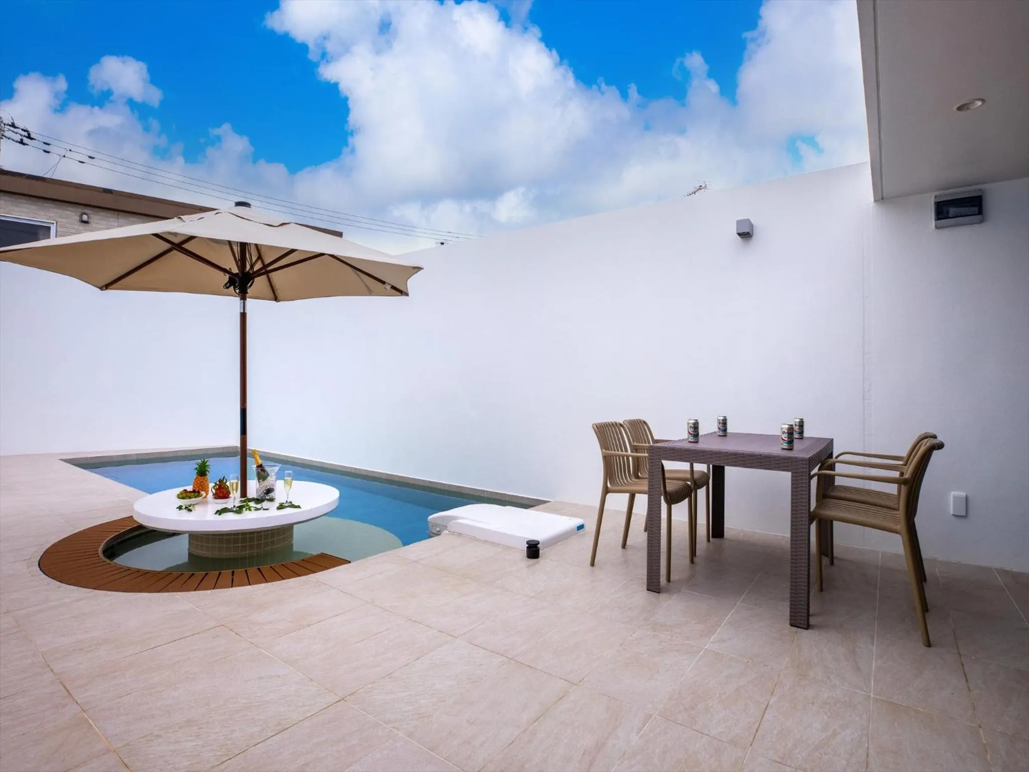 Pool view in ADAN RESORT Sky Villa Luxury Suite