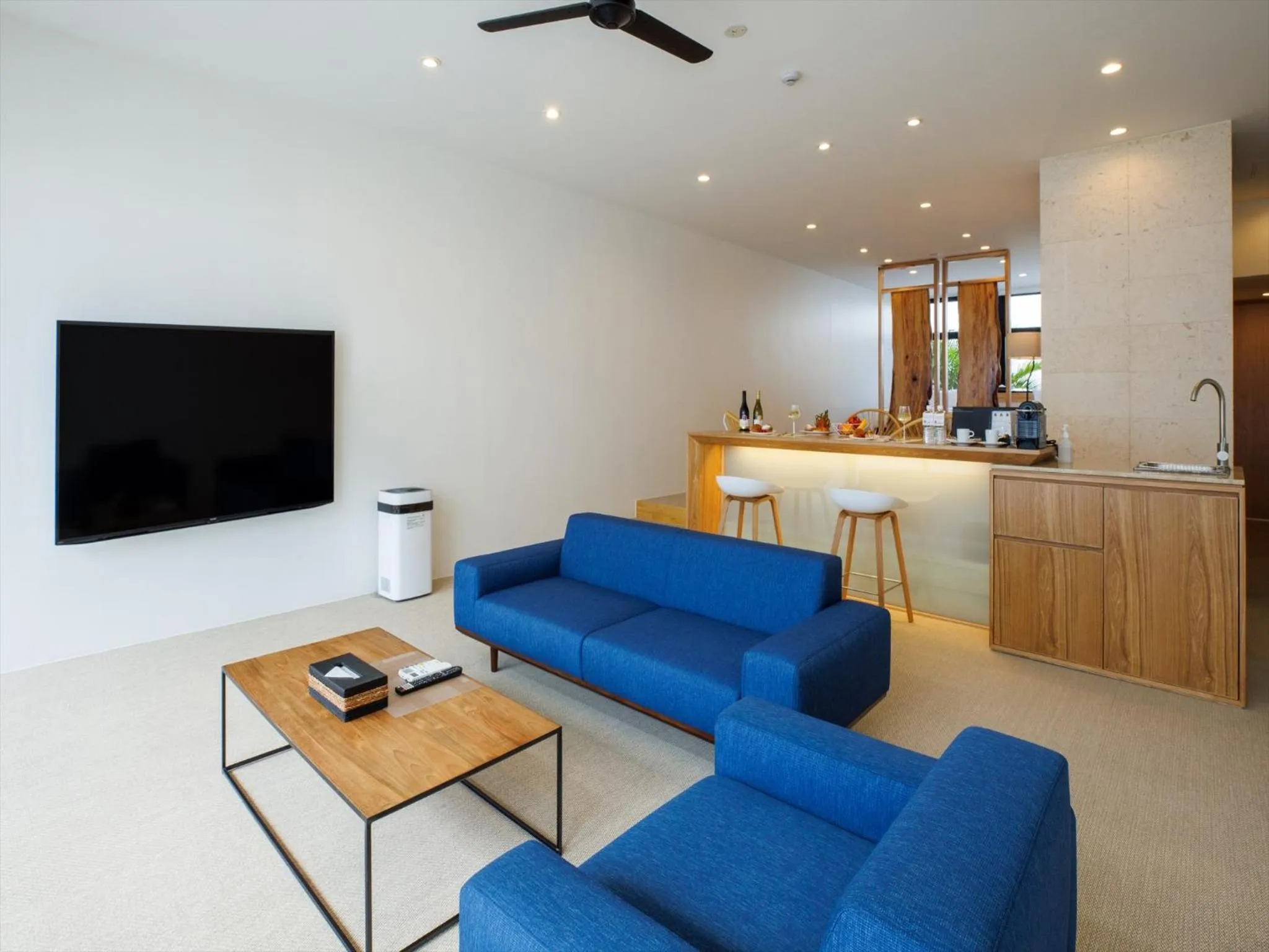 Living room in ADAN RESORT Sky Villa Luxury Suite