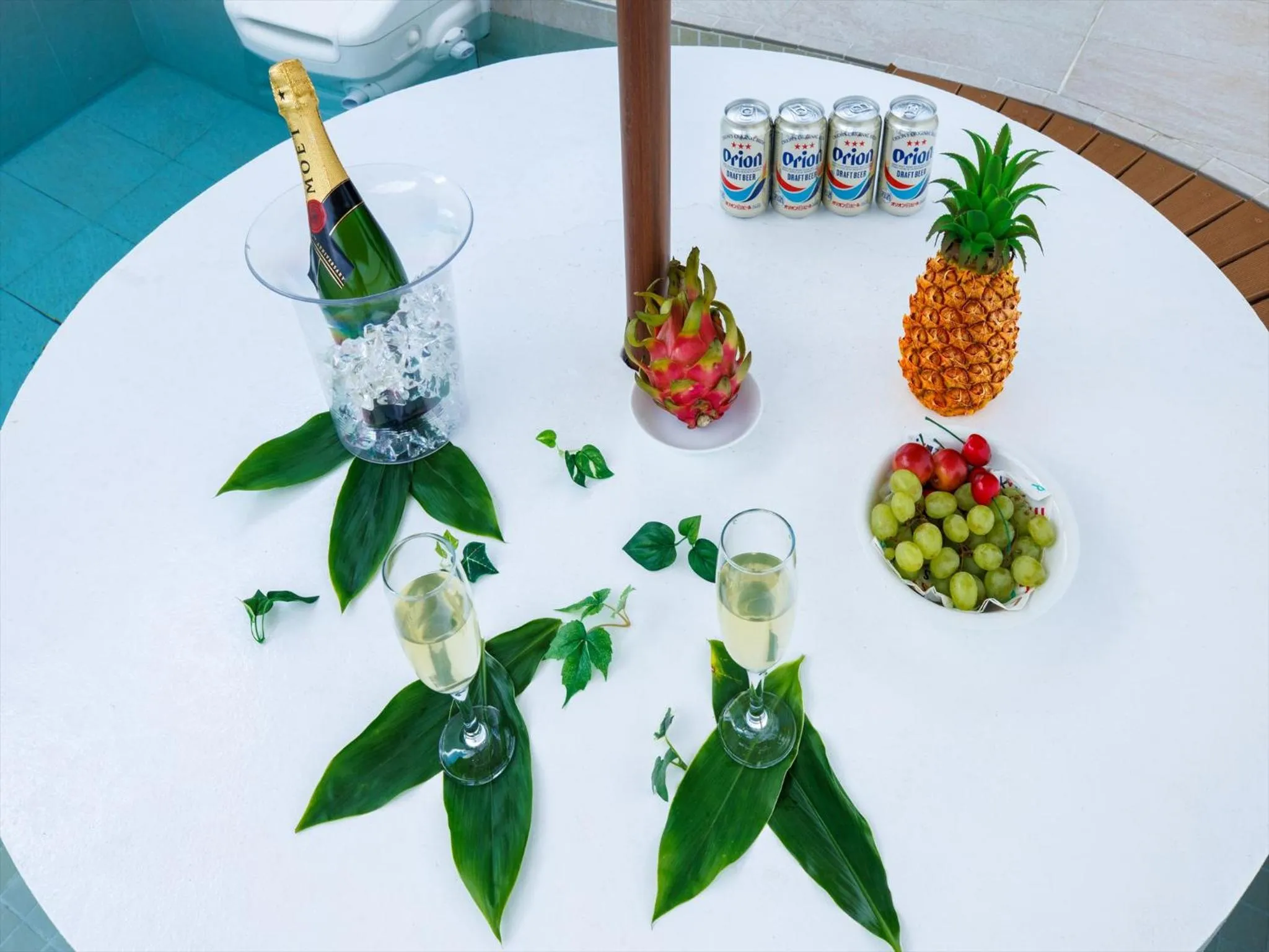 Pool view in ADAN RESORT Sky Villa Luxury Suite