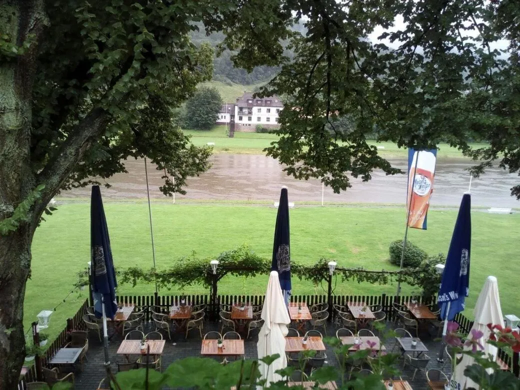 Garden in Hotel Weserstuben