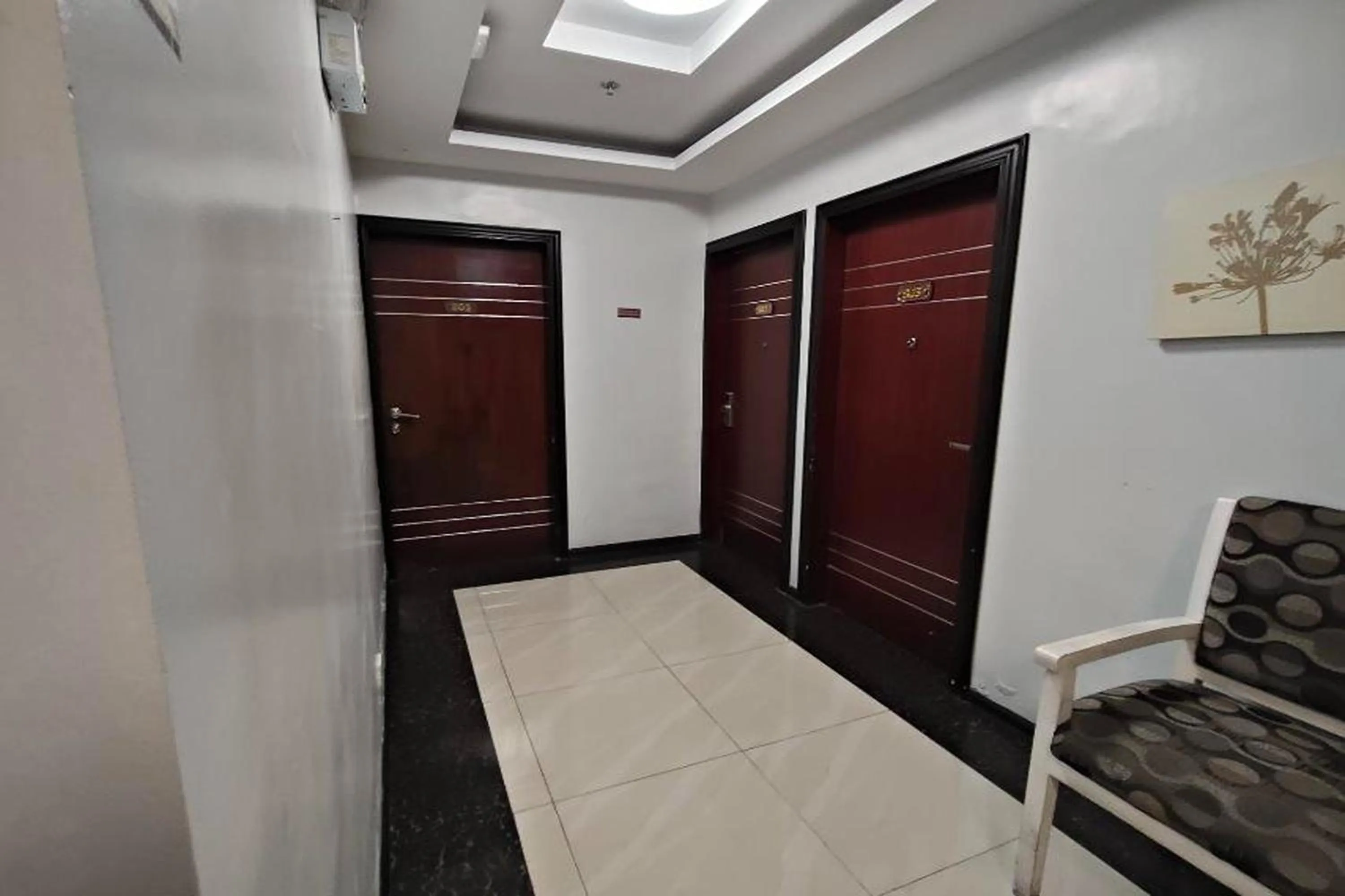 Seating area in Manila Crown Palace Hotel