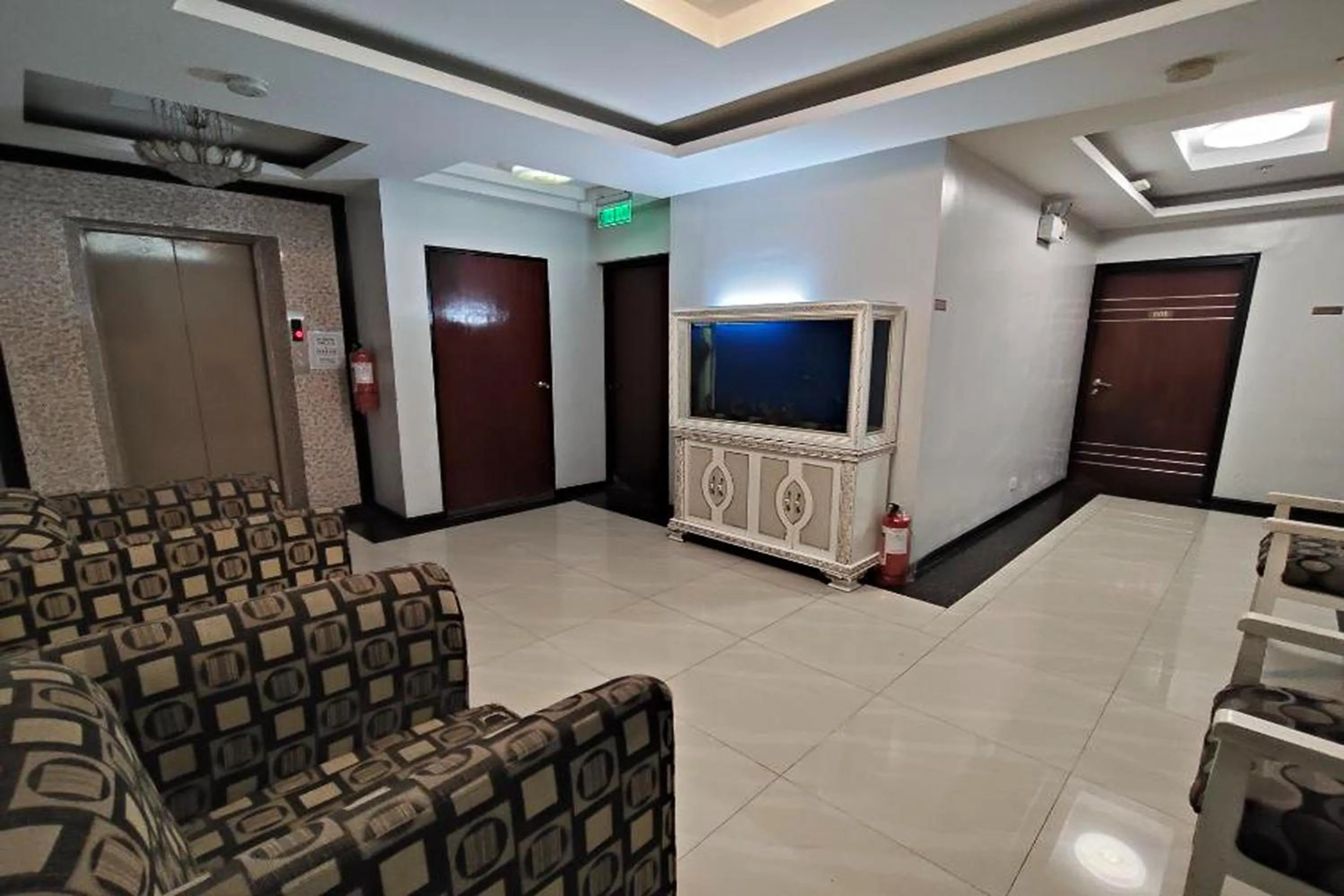 Seating area in Manila Crown Palace Hotel