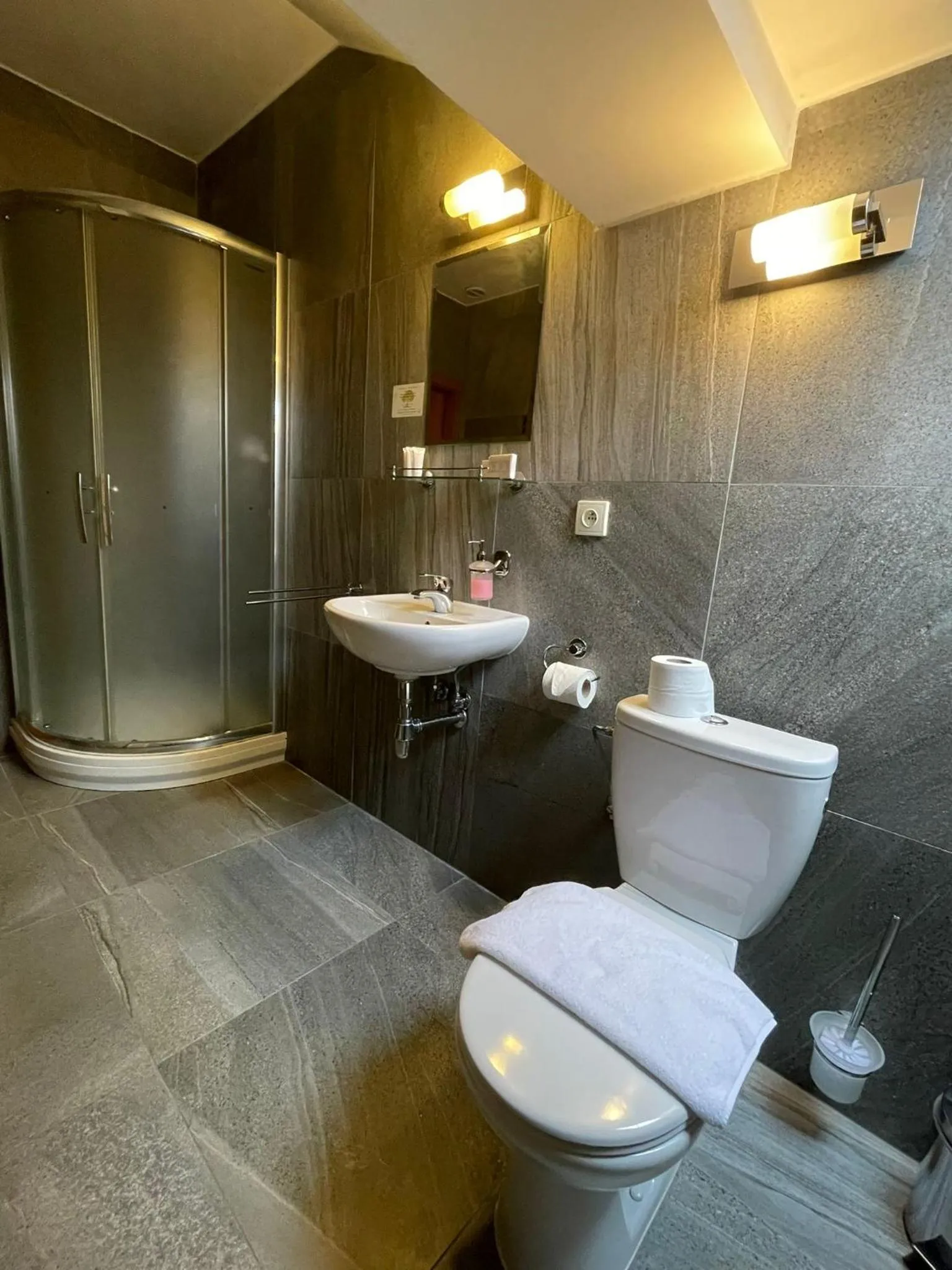 Bathroom in Zlatý Lev Žatec