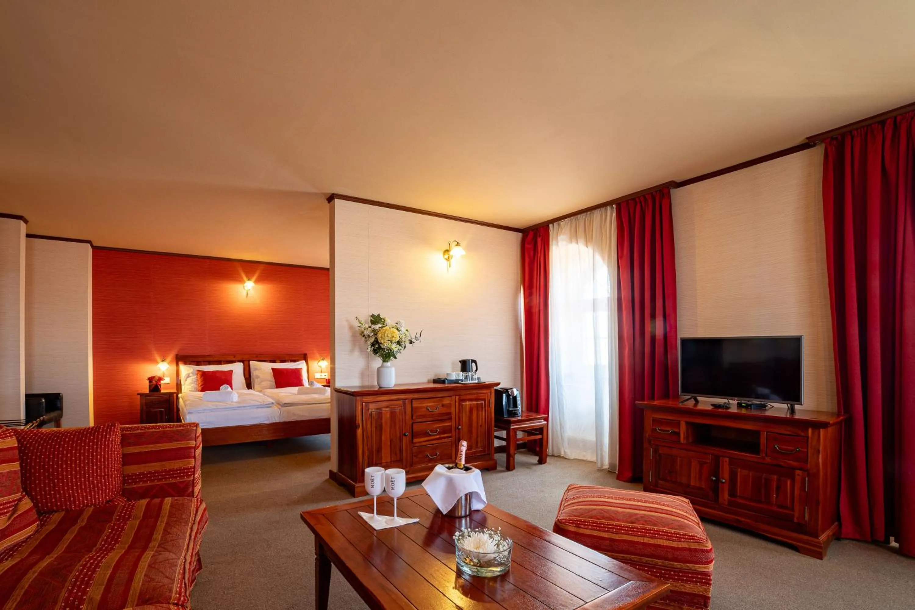 TV and multimedia, Bed in Zlatý Lev Žatec