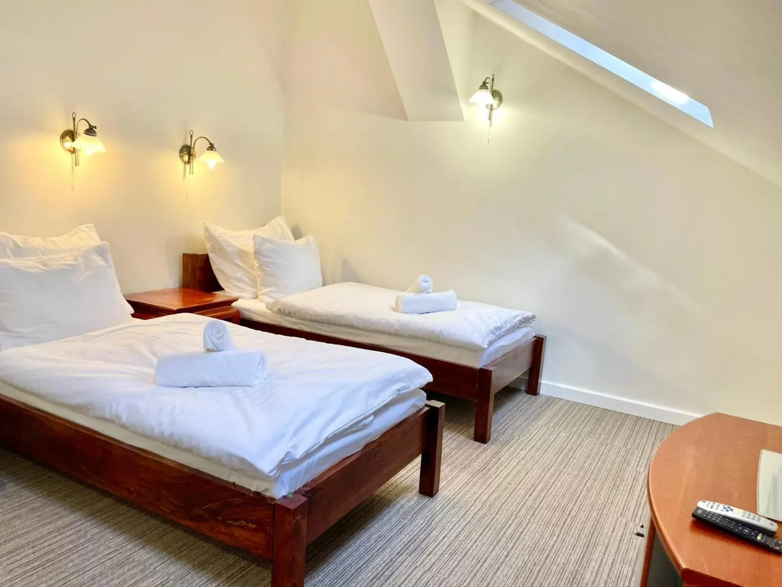 Bedroom, Bed in Zlatý Lev Žatec