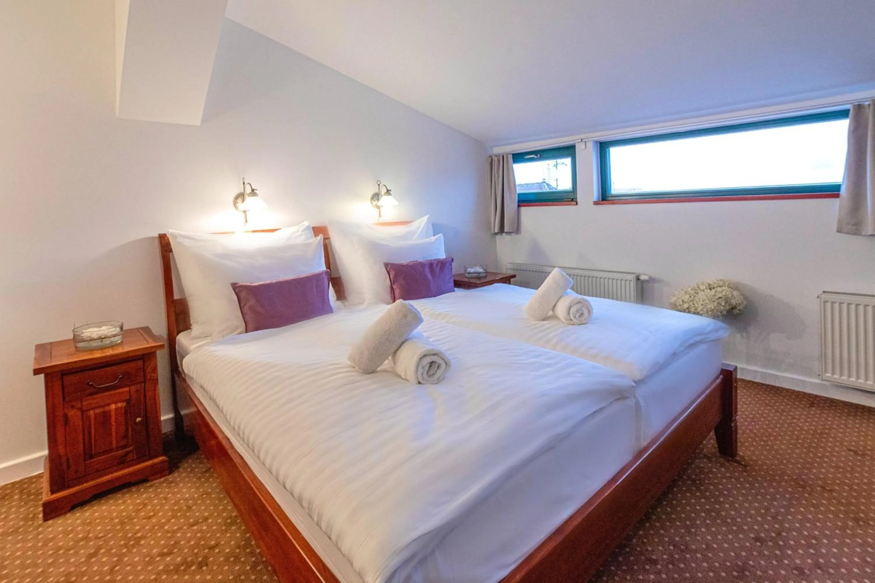 Bedroom, Bed in Zlatý Lev Žatec