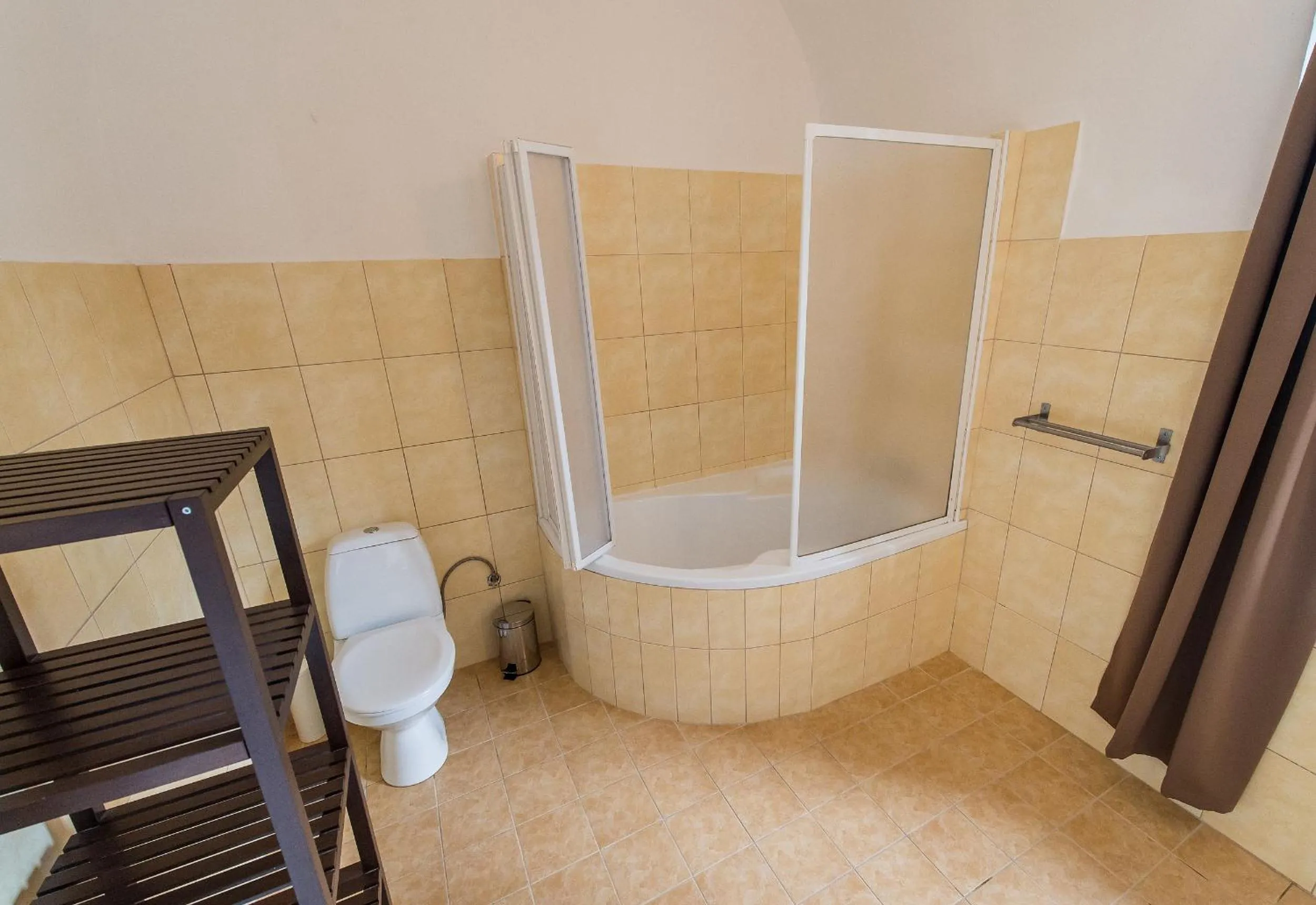 Shower in Penzion Zámecká Zahrada