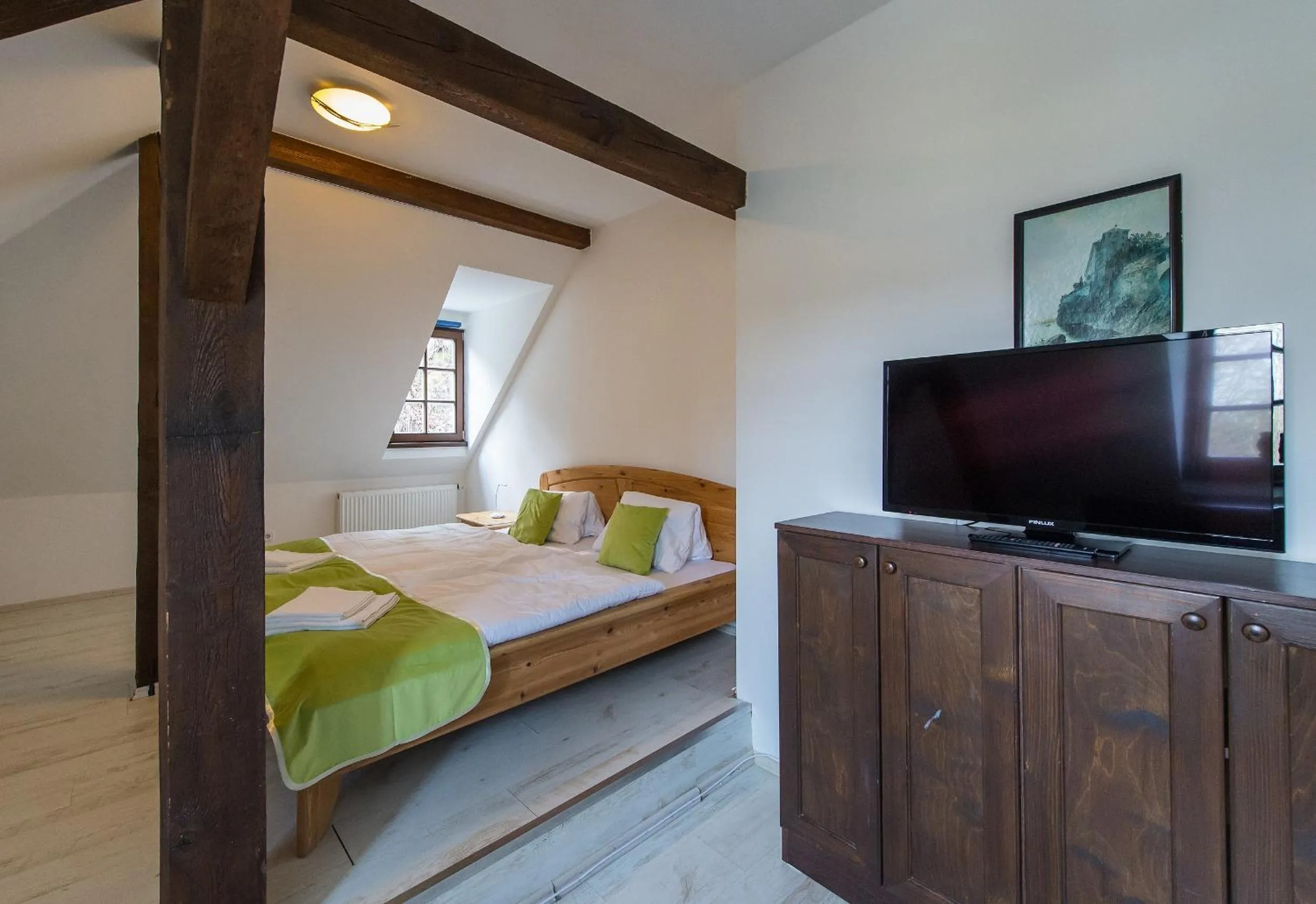 Bed in Penzion Zámecká Zahrada