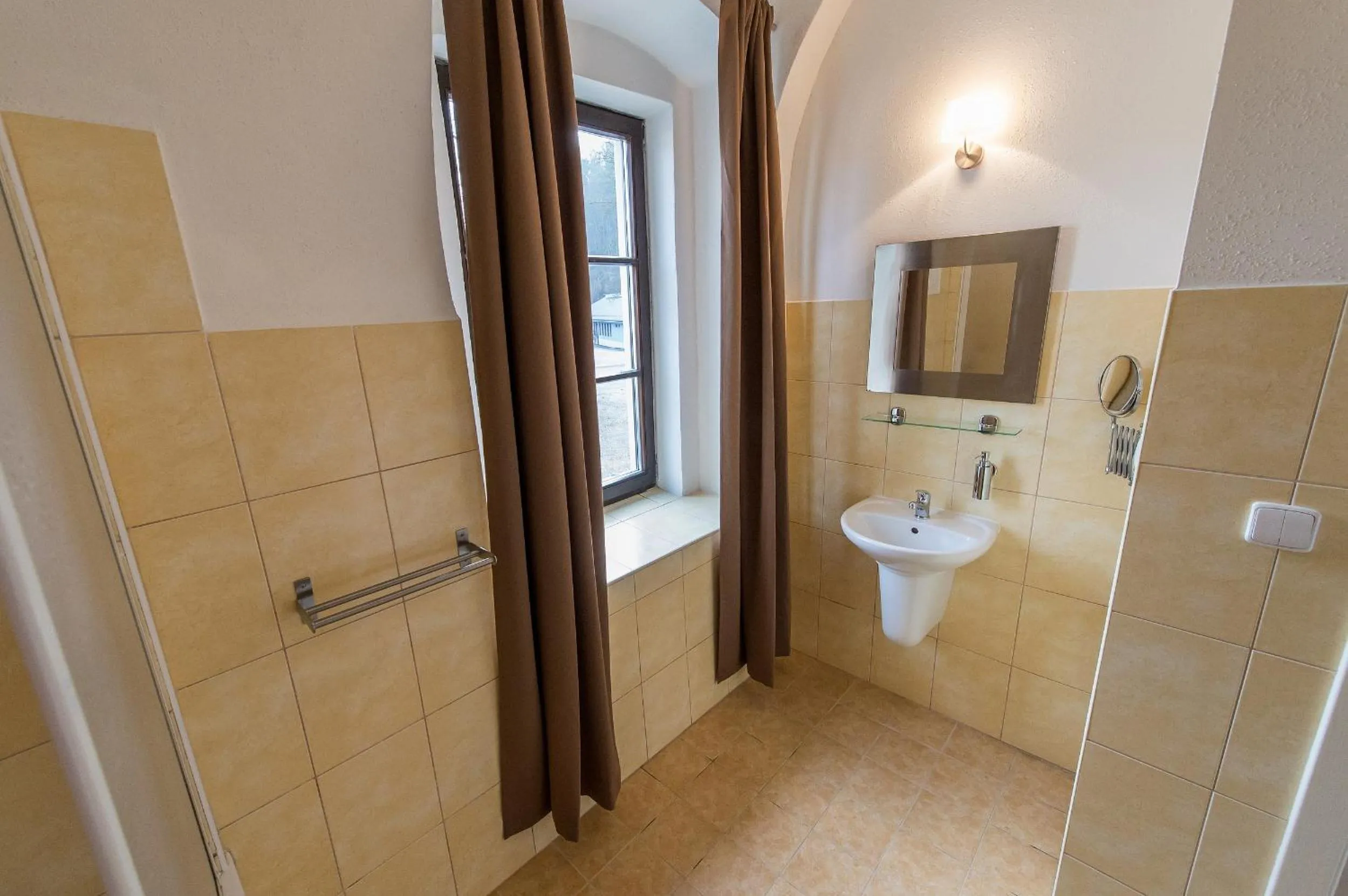 Bathroom in Penzion Zámecká Zahrada