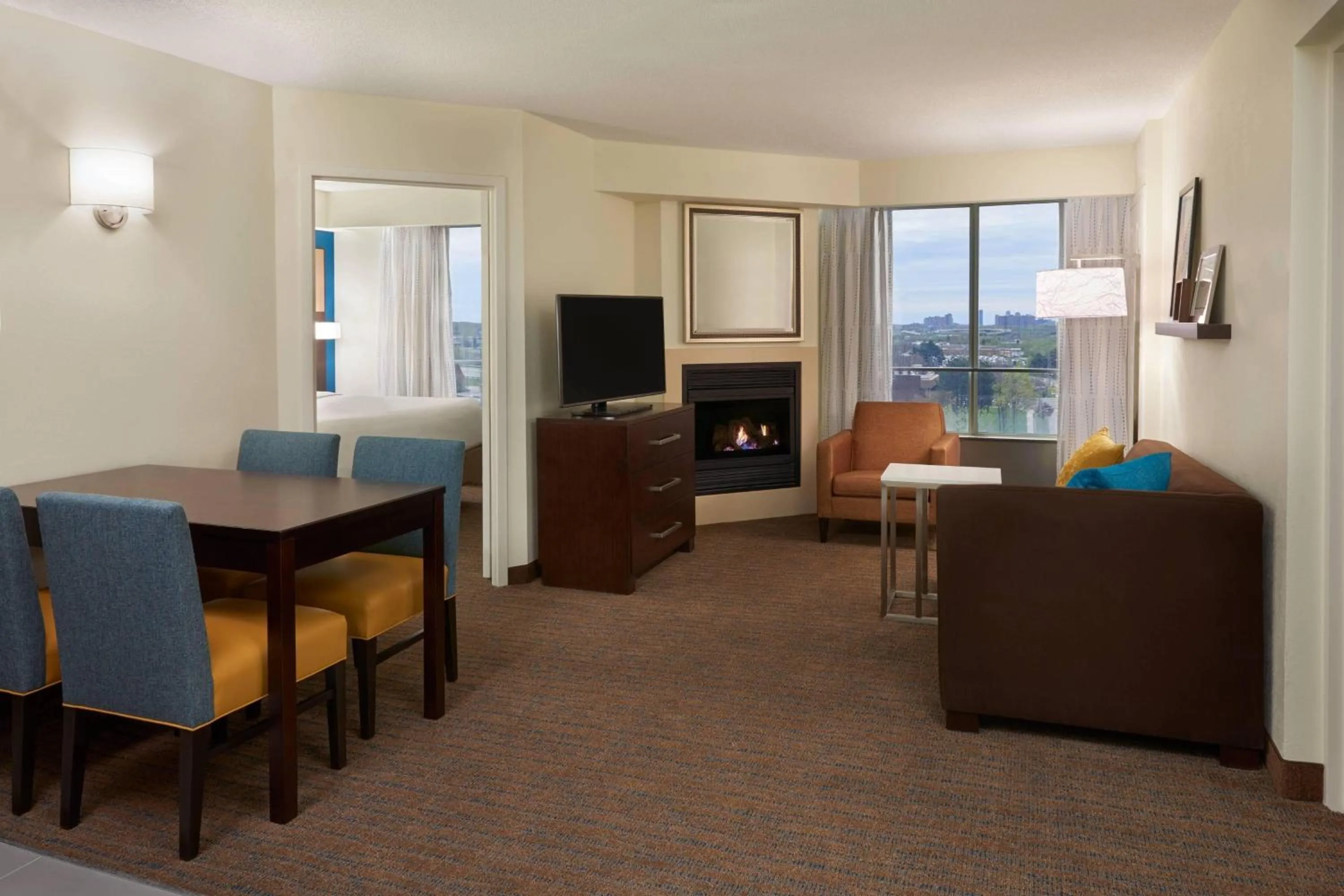 Living room in Residence Inn by Marriott Toronto Airport