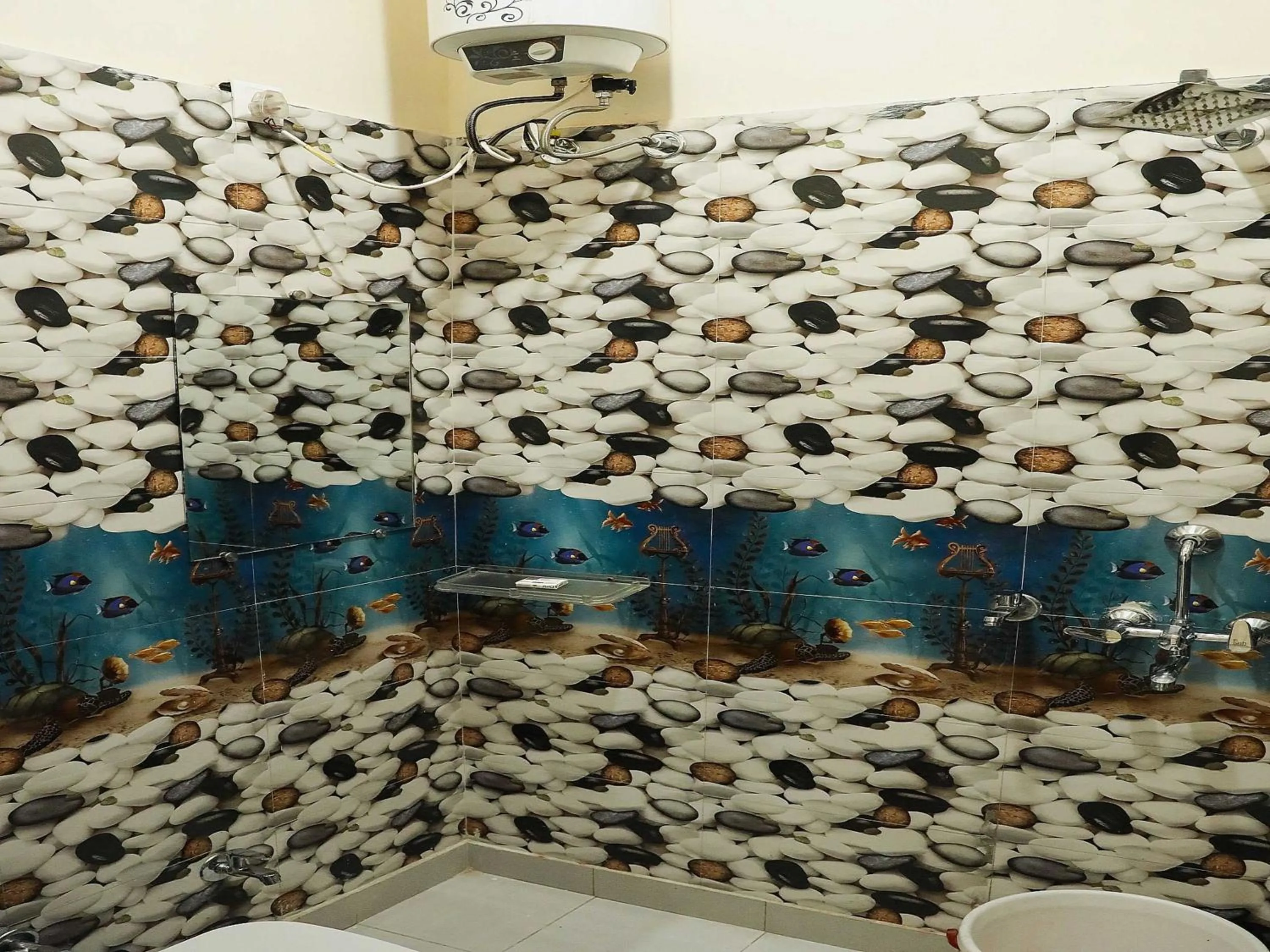 Bathroom in Hotel O Hmi International