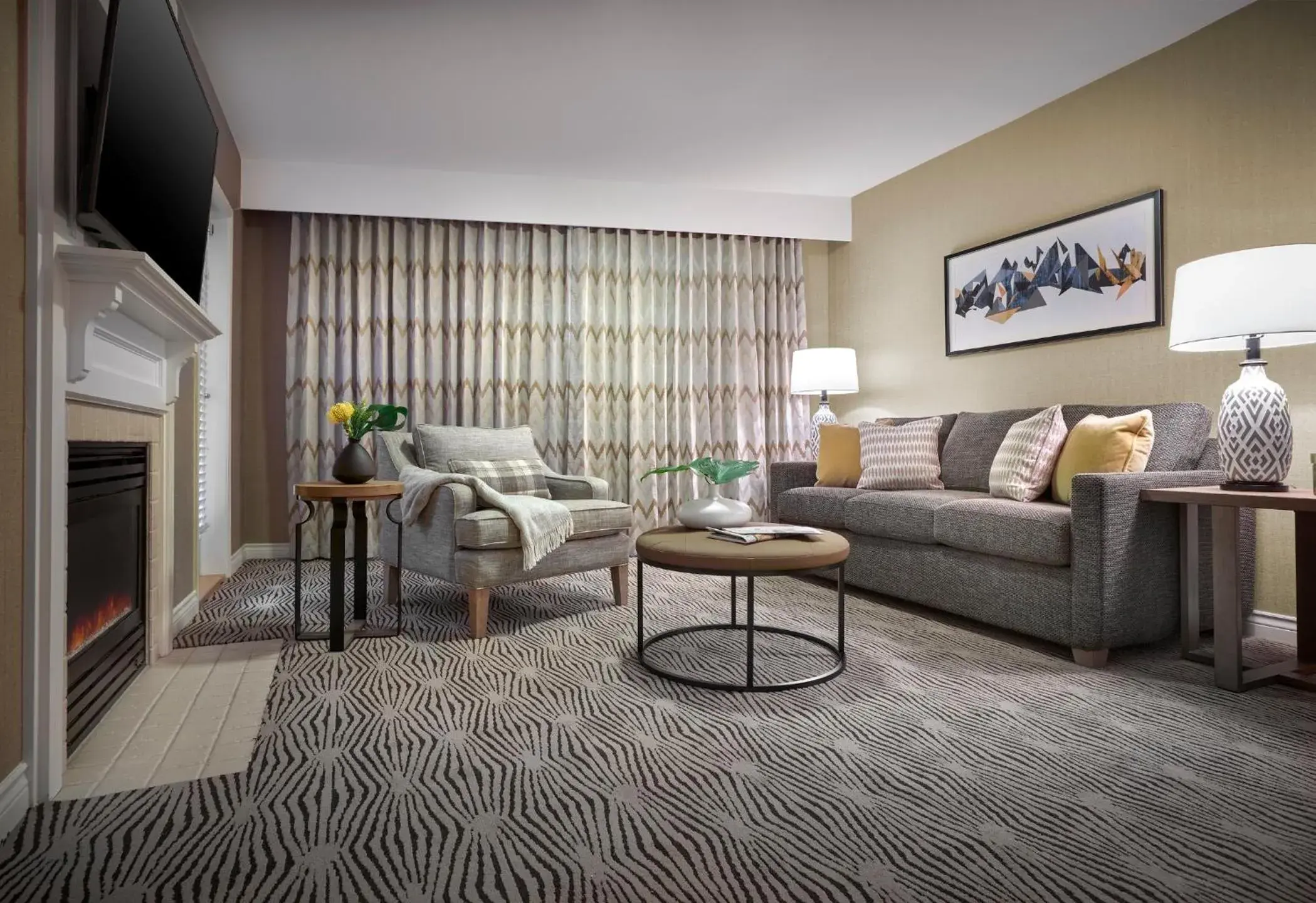 Living room in Sun Peaks Grand Hotel & Conference Centre Living room in Sun Peaks Grand Hotel & Conference Centre