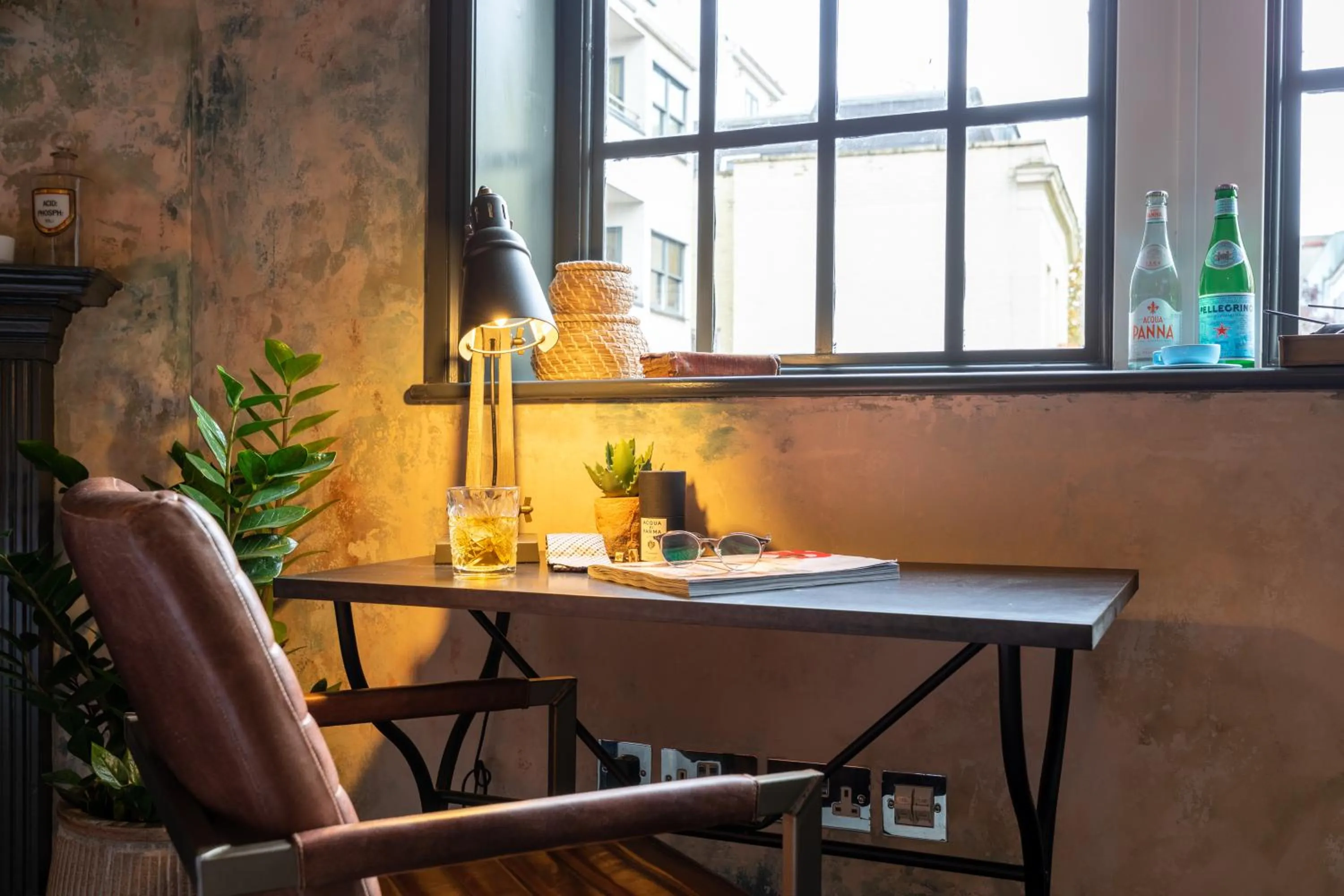 Seating area in The Wolfpack Inn