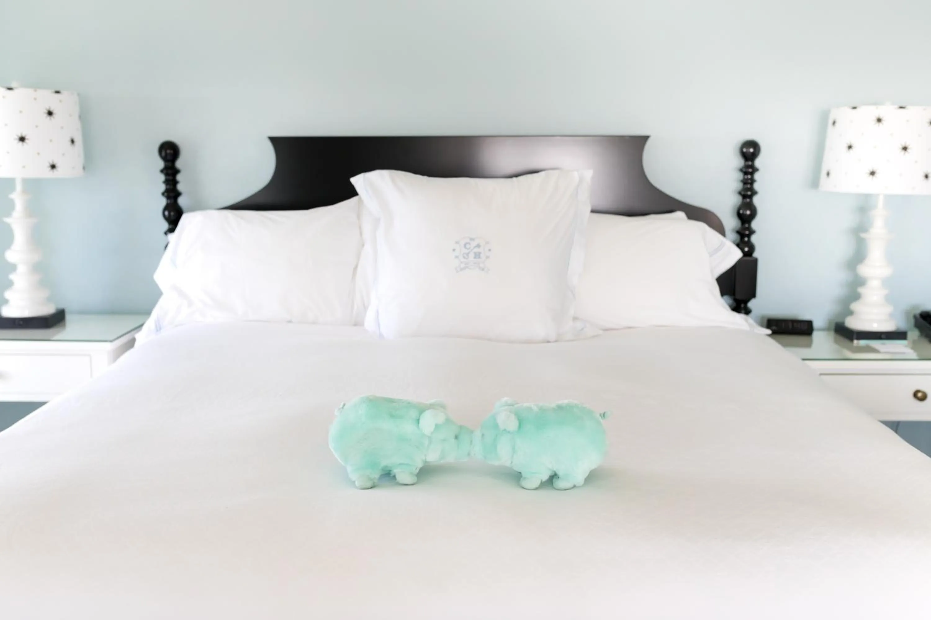 Bed in Congress Hall