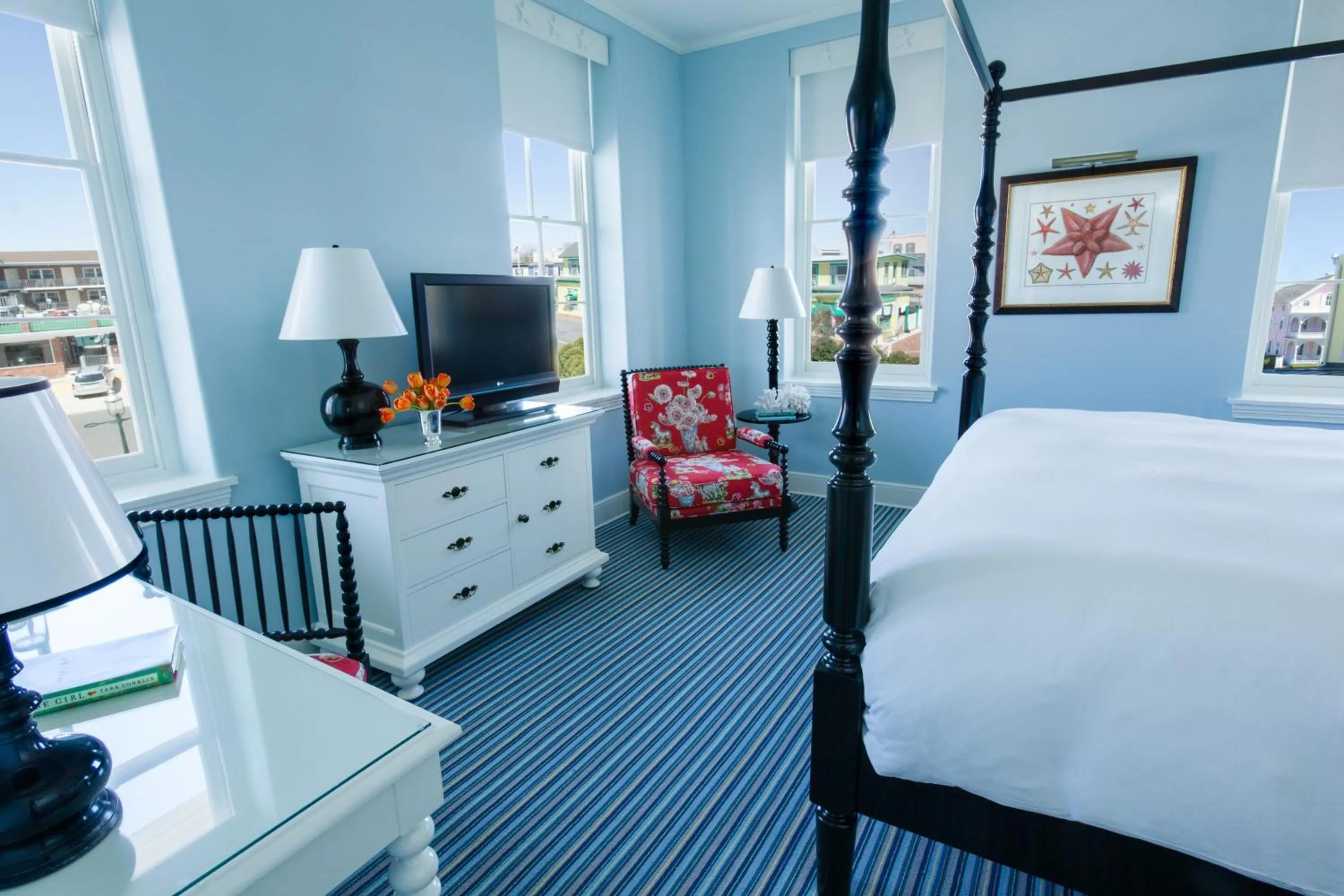 Decorative detail, Bed in Congress Hall