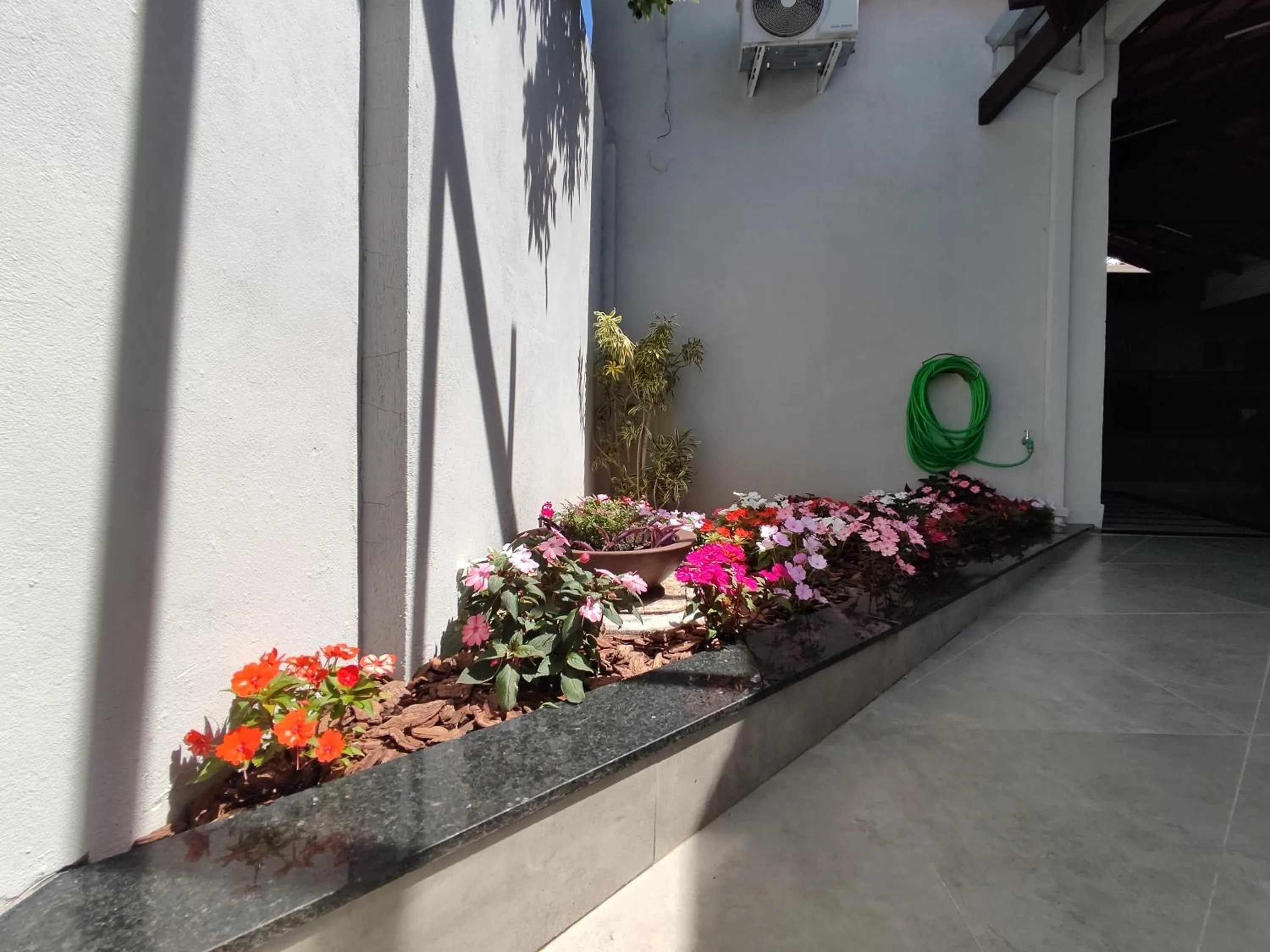 Garden in Pousada Reserva Central