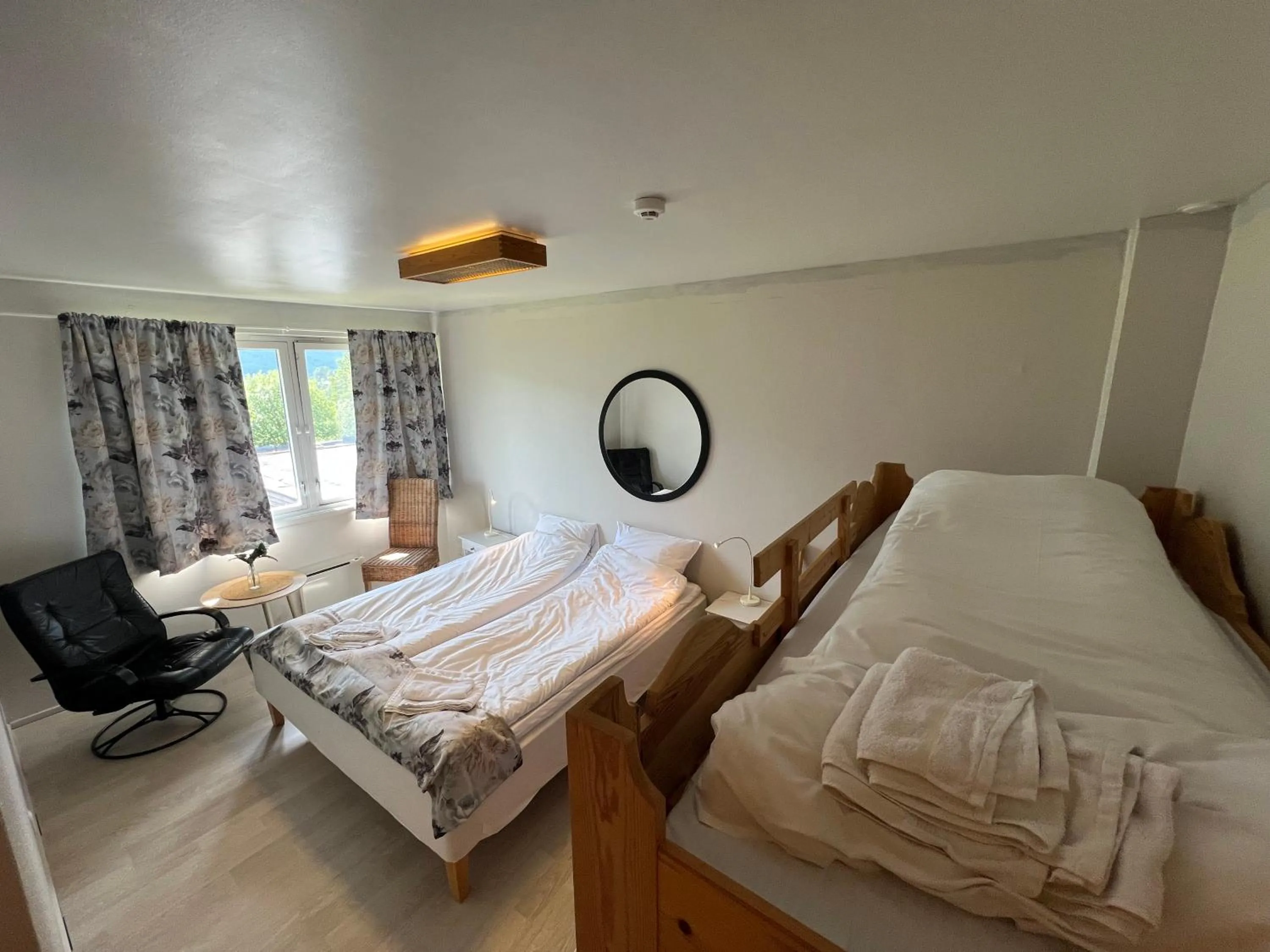 Bed in Hallingskarvet Fjellstue as