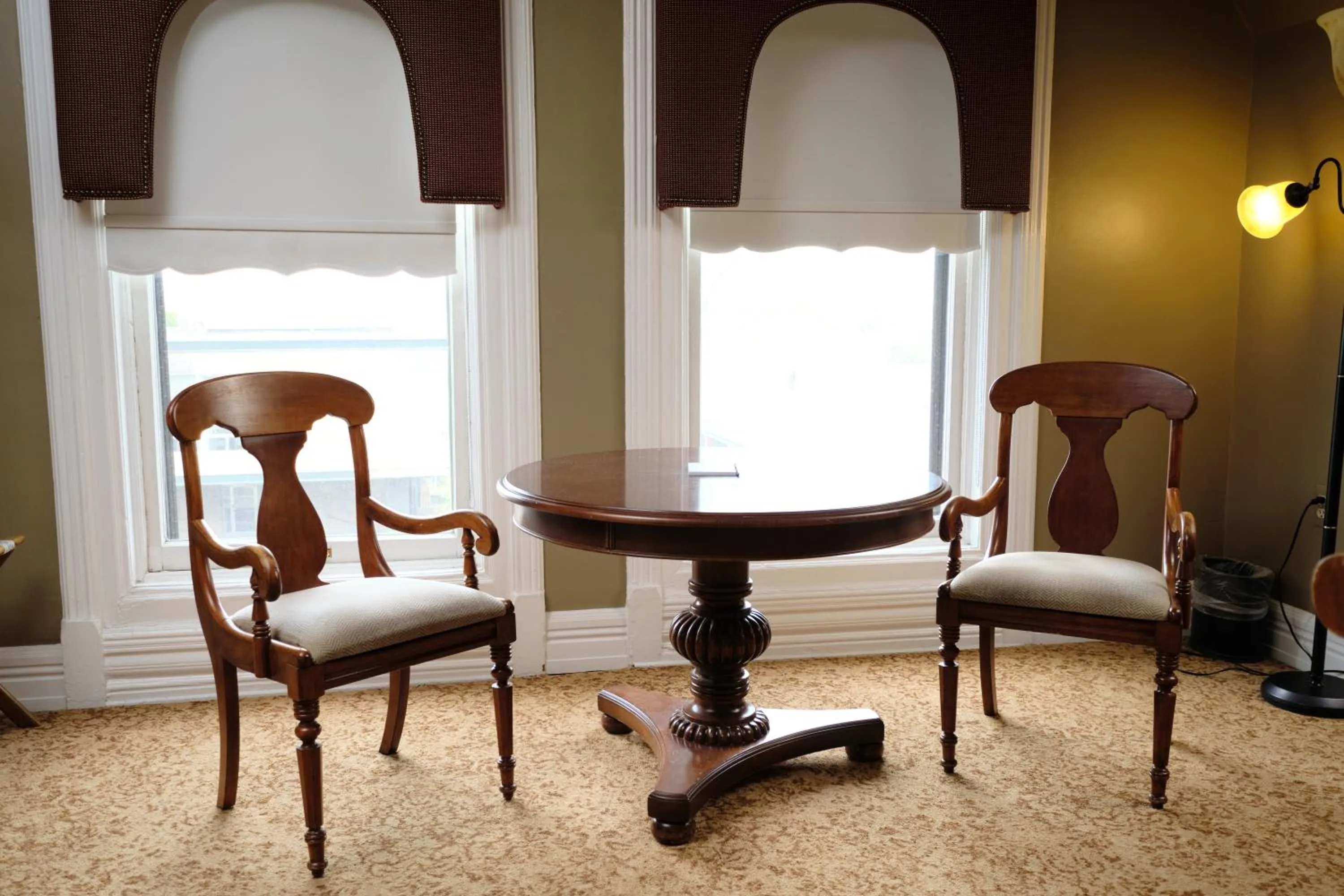 Seating area in The Inn on Ferry Street
