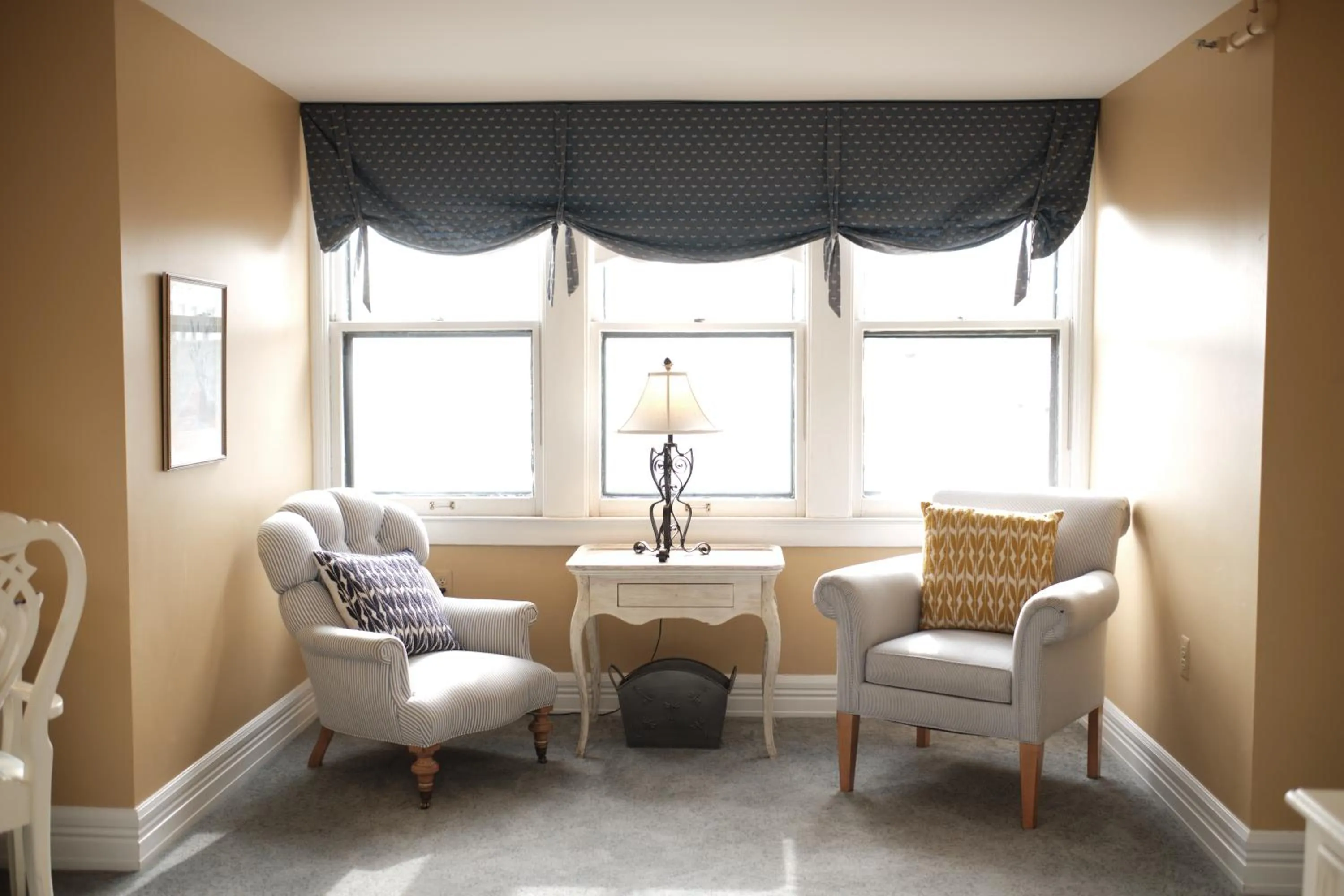 Seating area in The Inn on Ferry Street