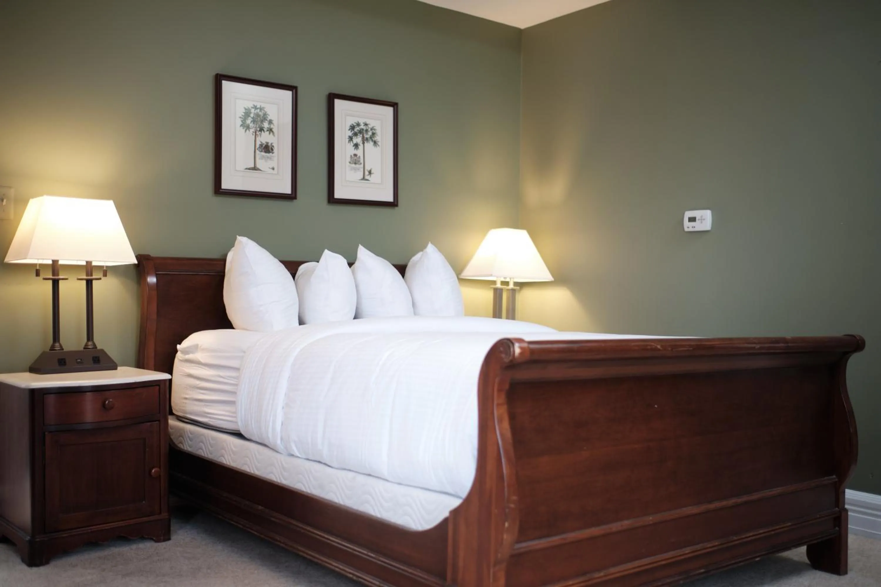 Bed in The Inn on Ferry Street