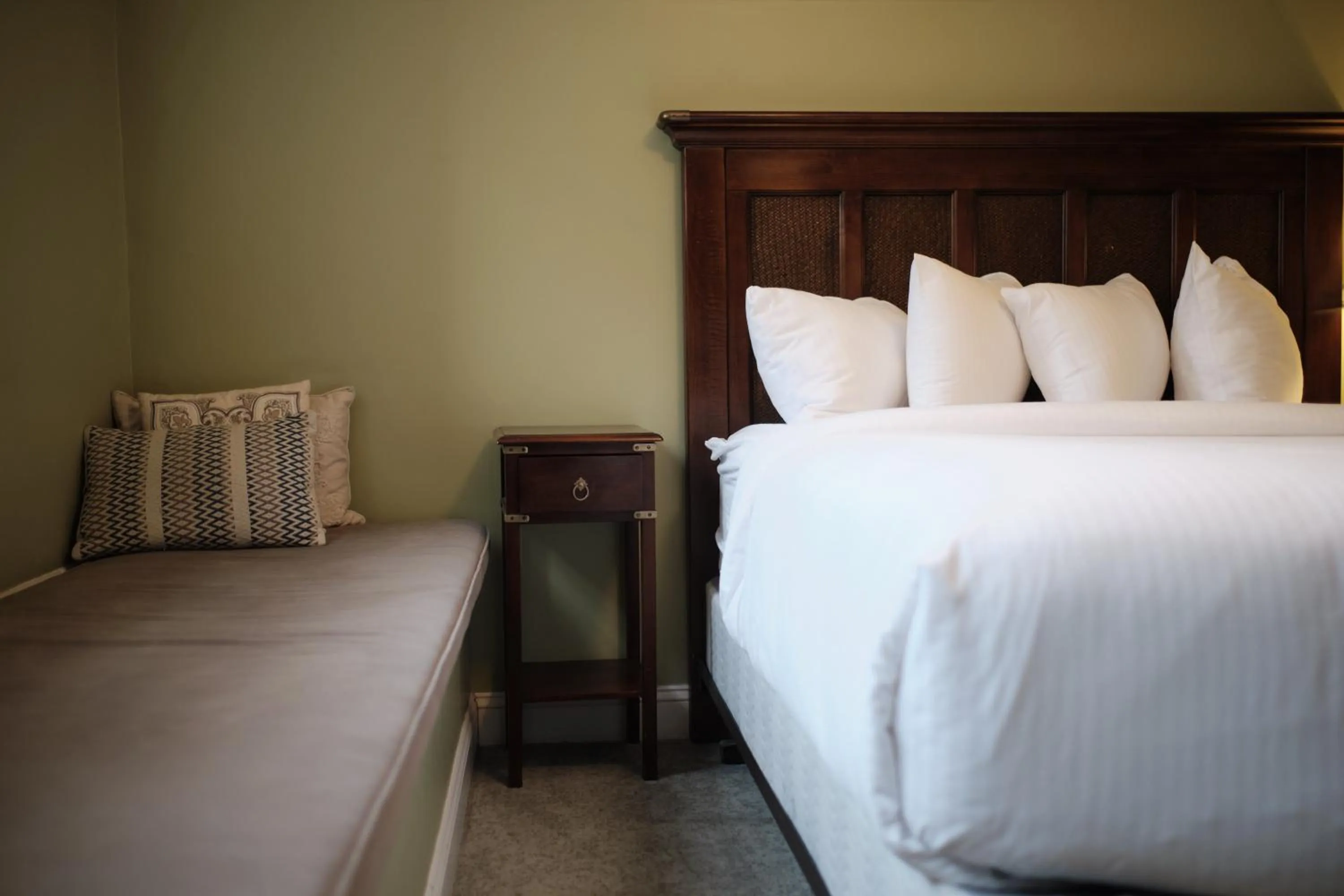 Bed in The Inn on Ferry Street