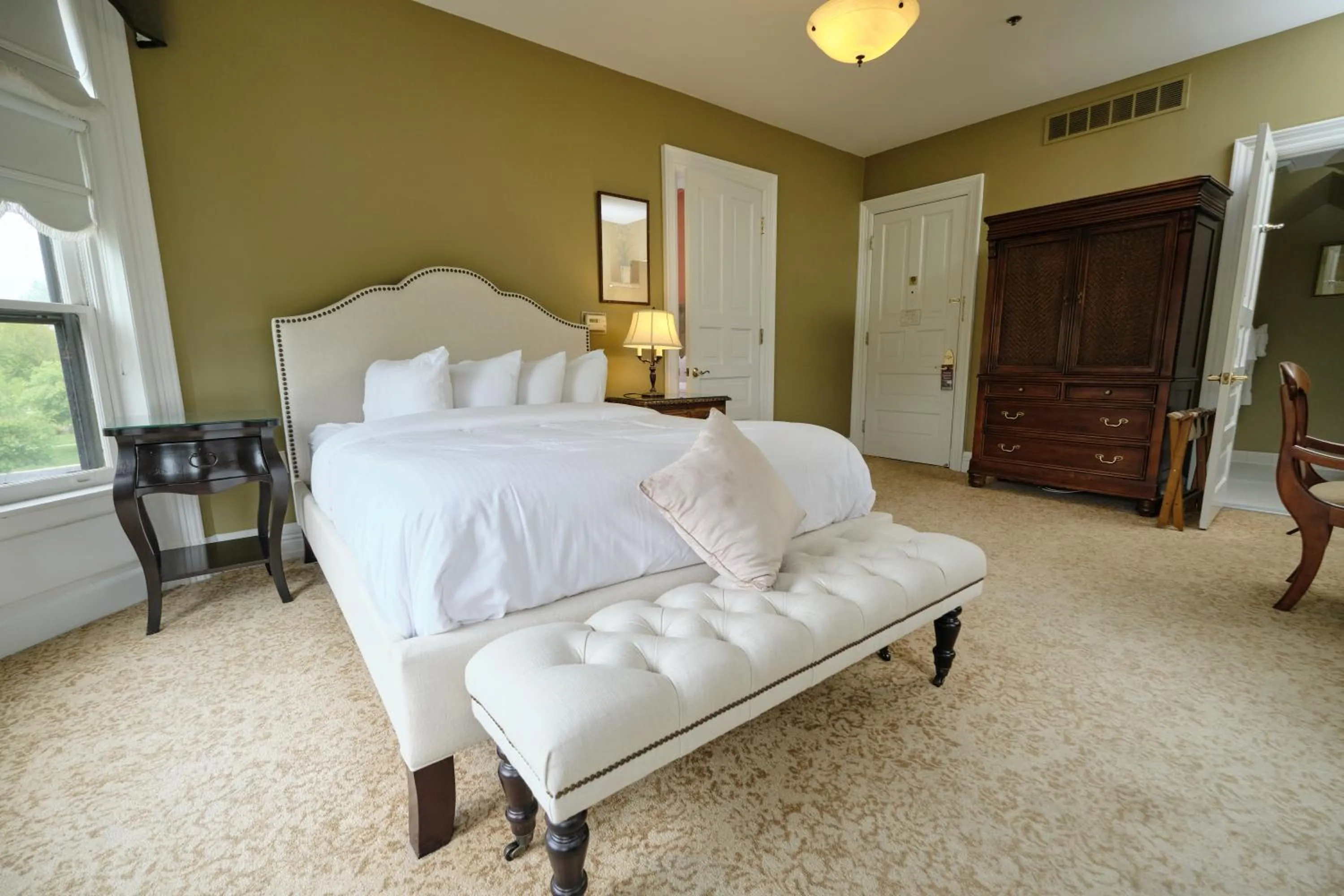 Bed in The Inn on Ferry Street