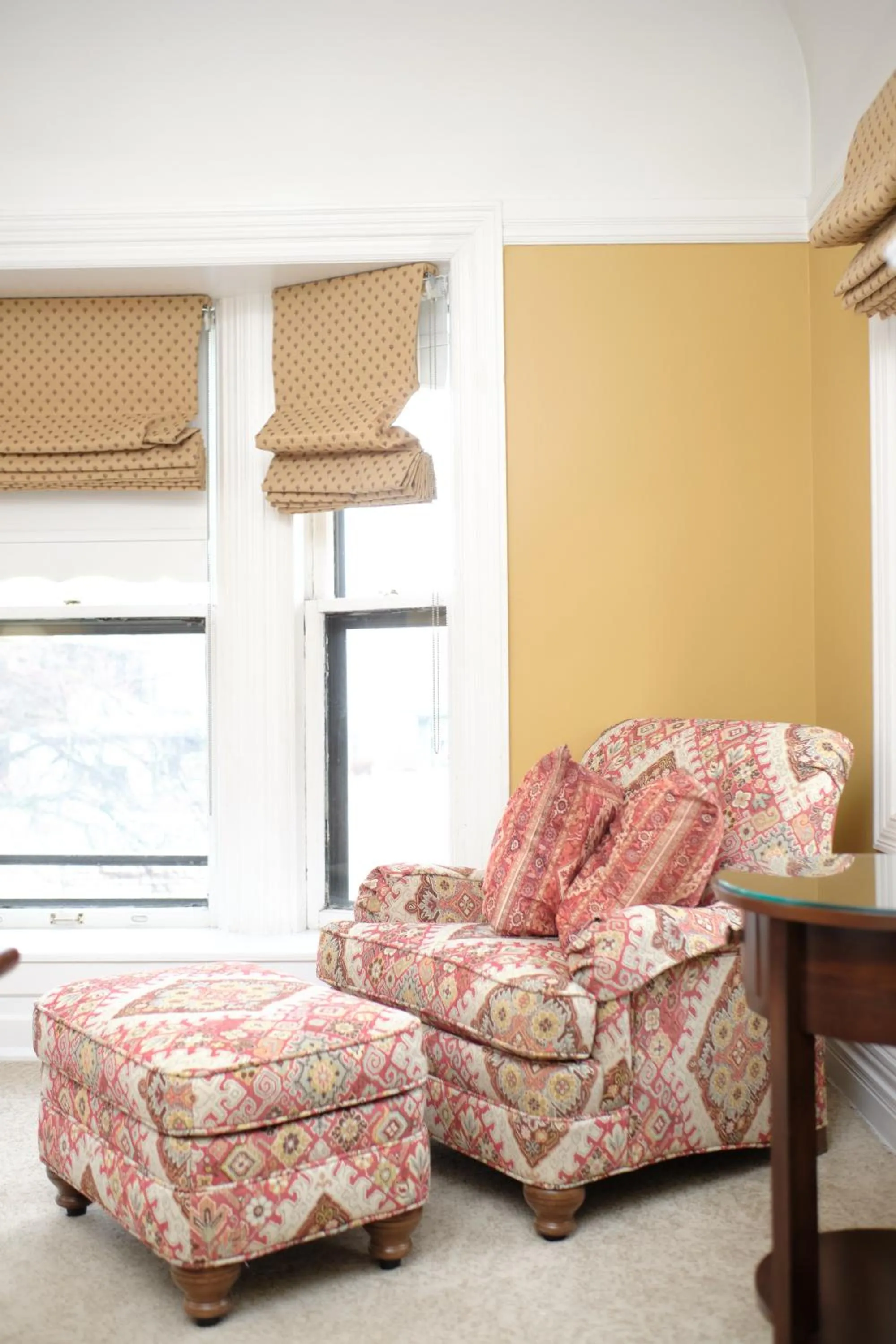 Seating area in The Inn on Ferry Street