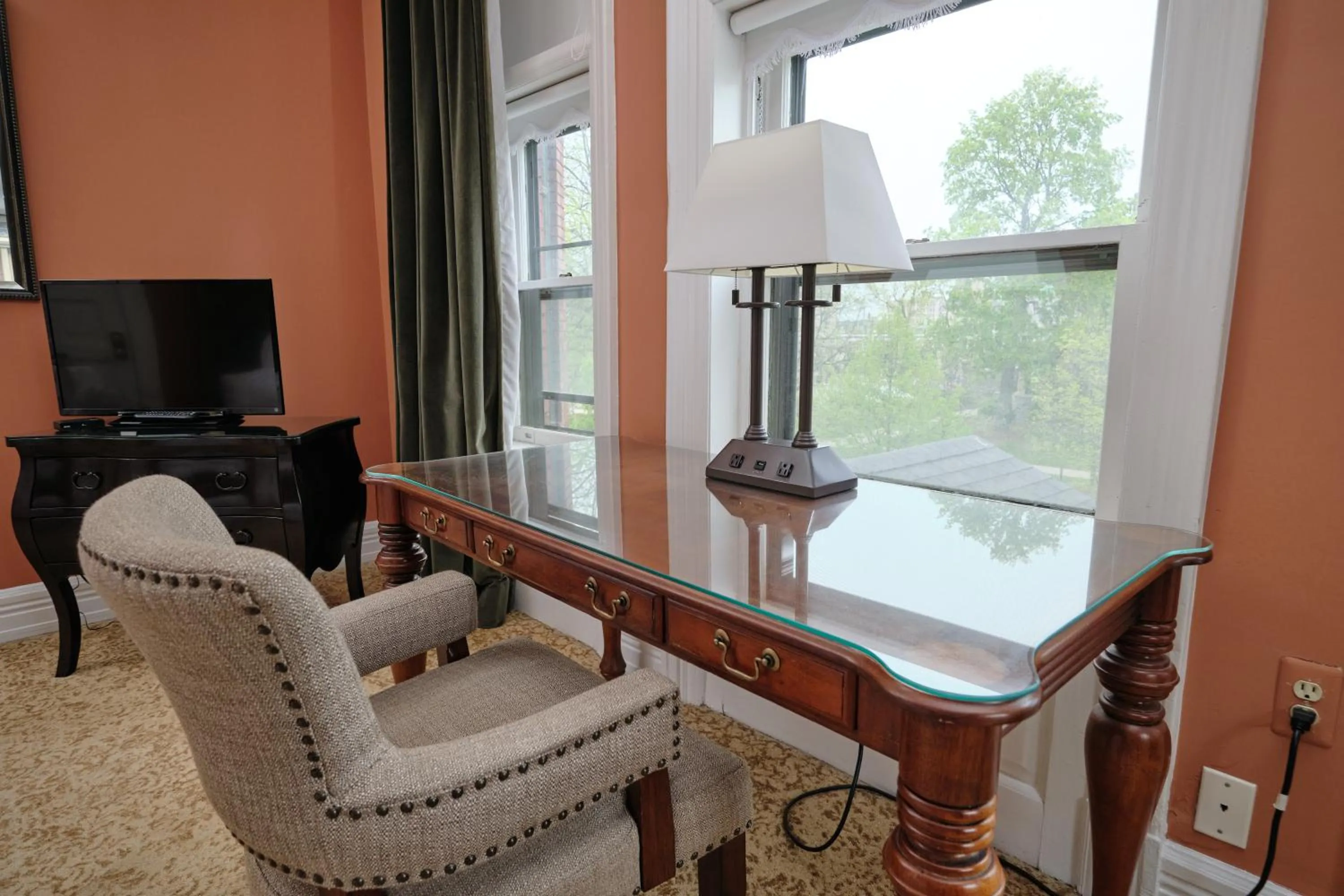 Seating area in The Inn on Ferry Street