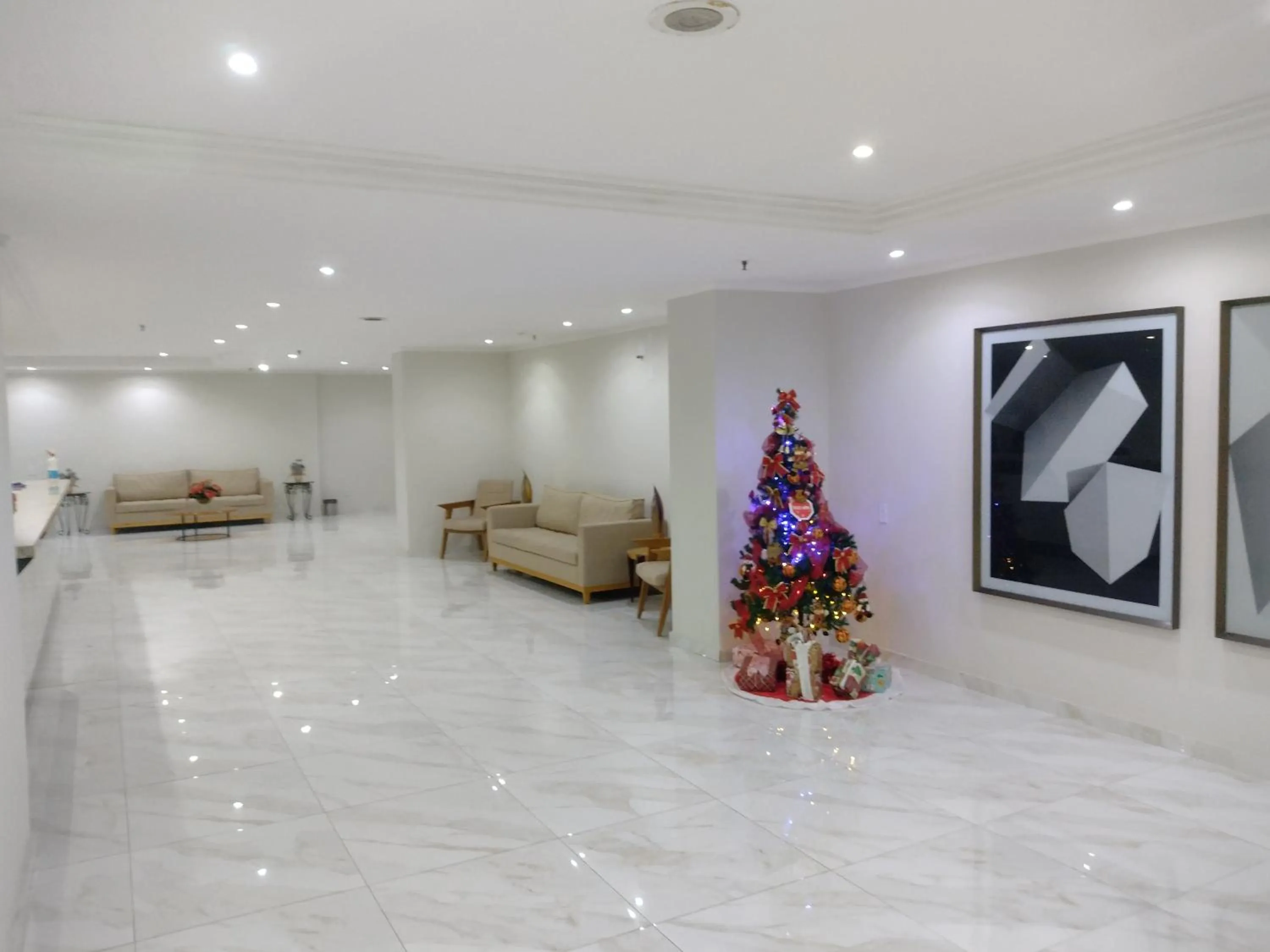 Lobby or reception in Via Venetto Flat próximo a feirinha da beira-mar Fortaleza