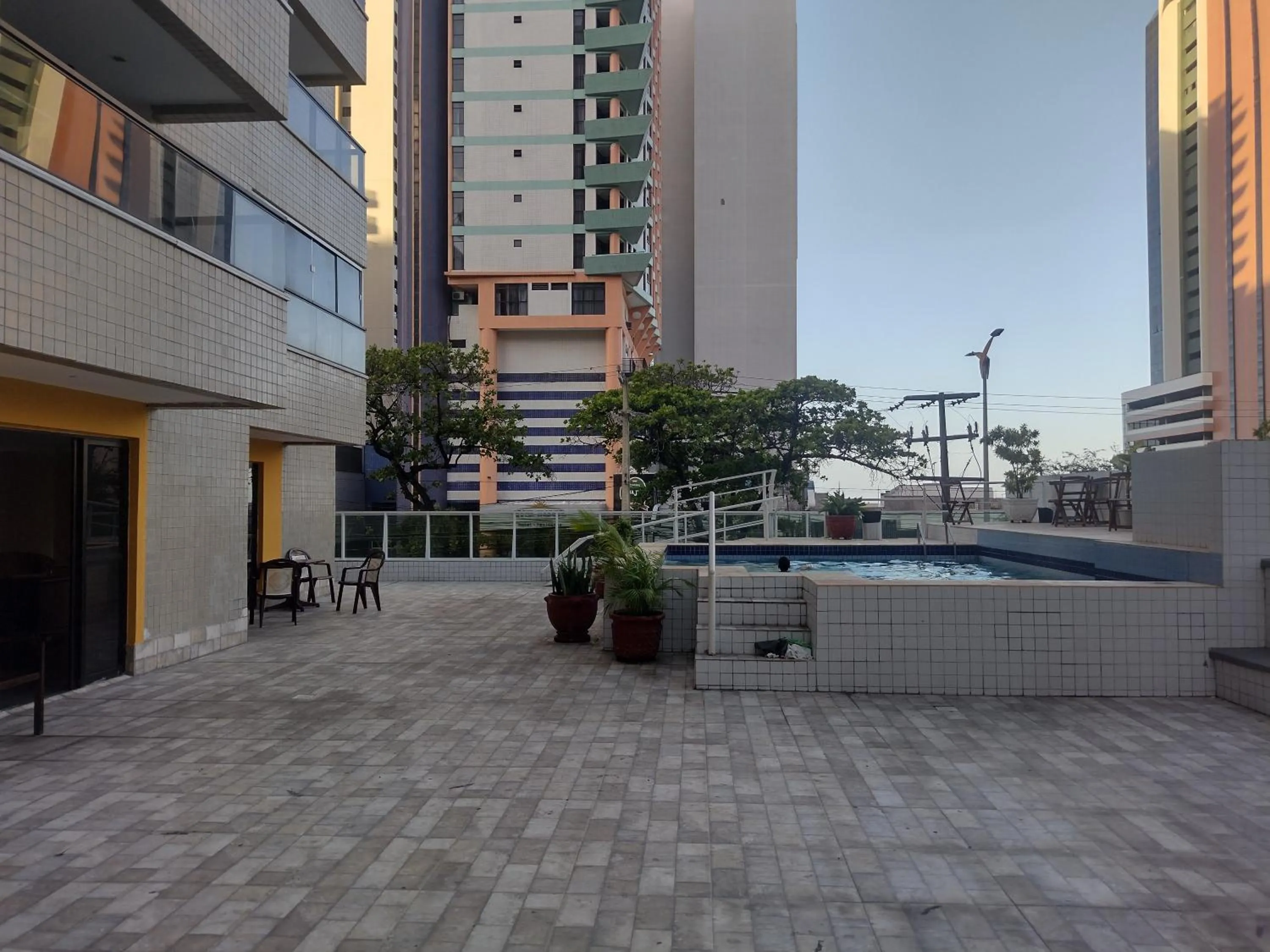 Swimming pool in Via Venetto Flat próximo a feirinha da beira-mar Fortaleza