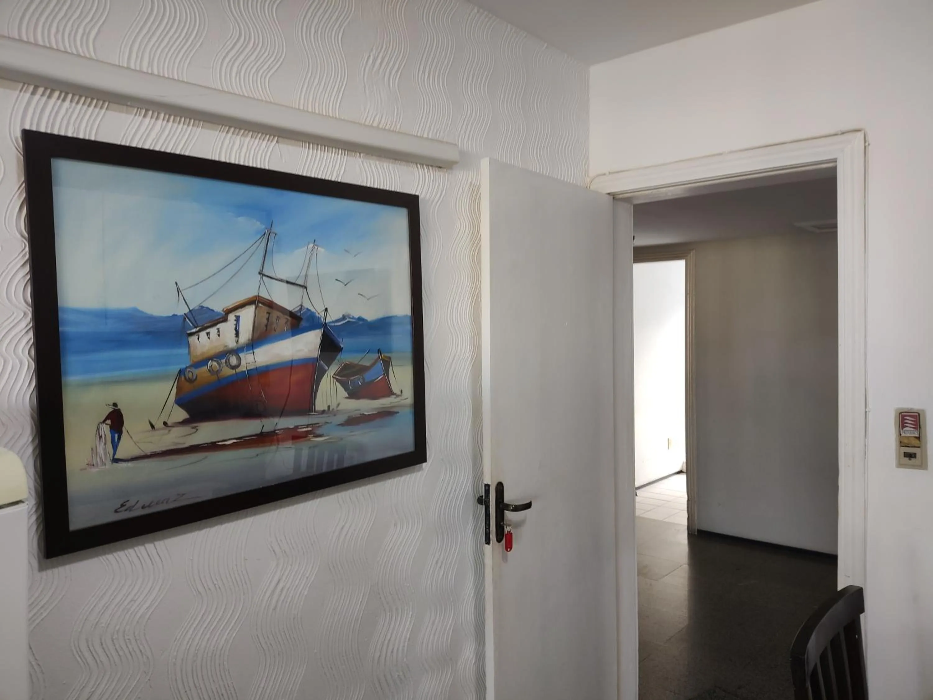 Communal lounge/ TV room in Via Venetto Flat próximo a feirinha da beira-mar Fortaleza