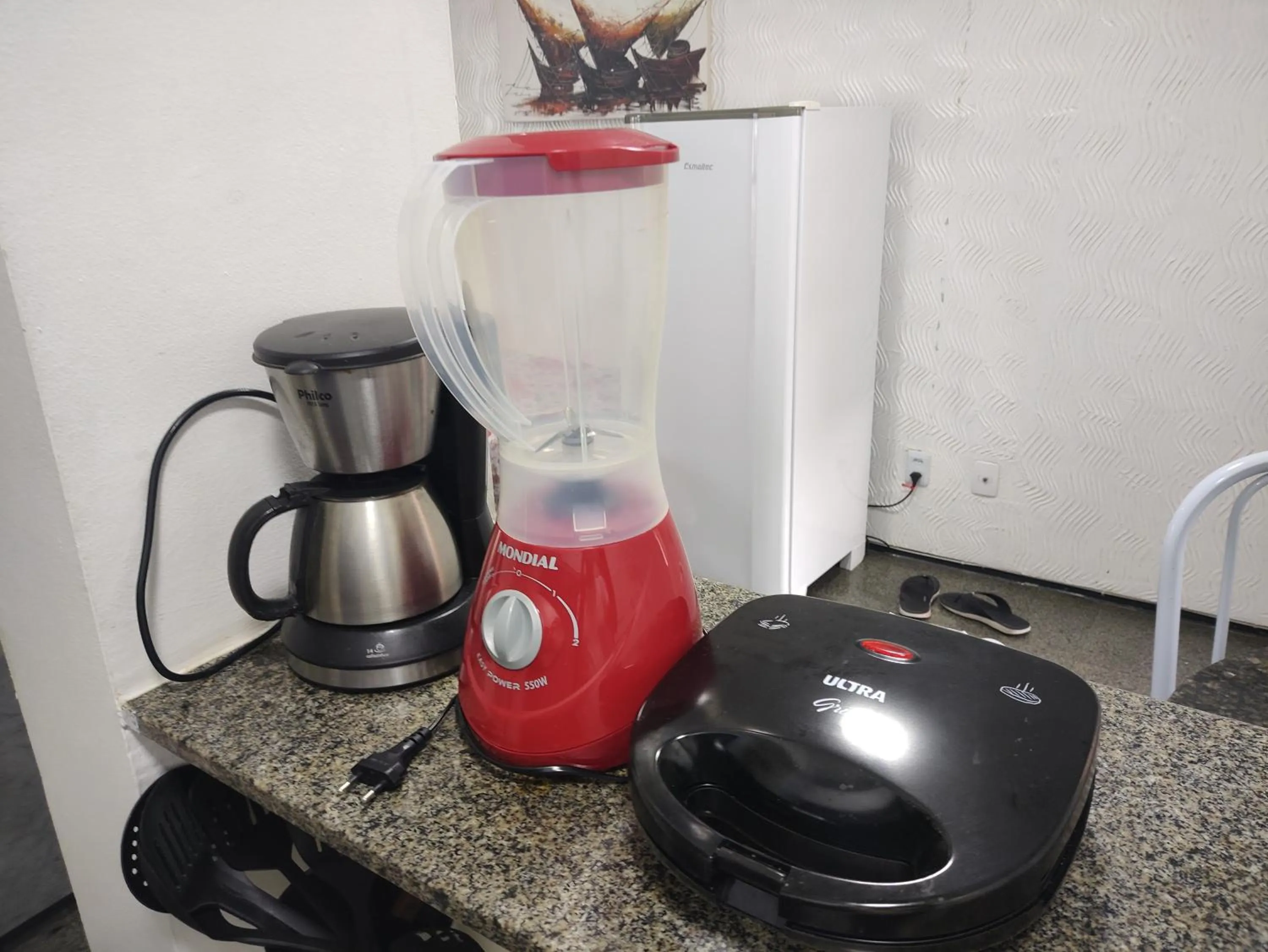 Coffee/tea facilities in Via Venetto Flat próximo a feirinha da beira-mar Fortaleza