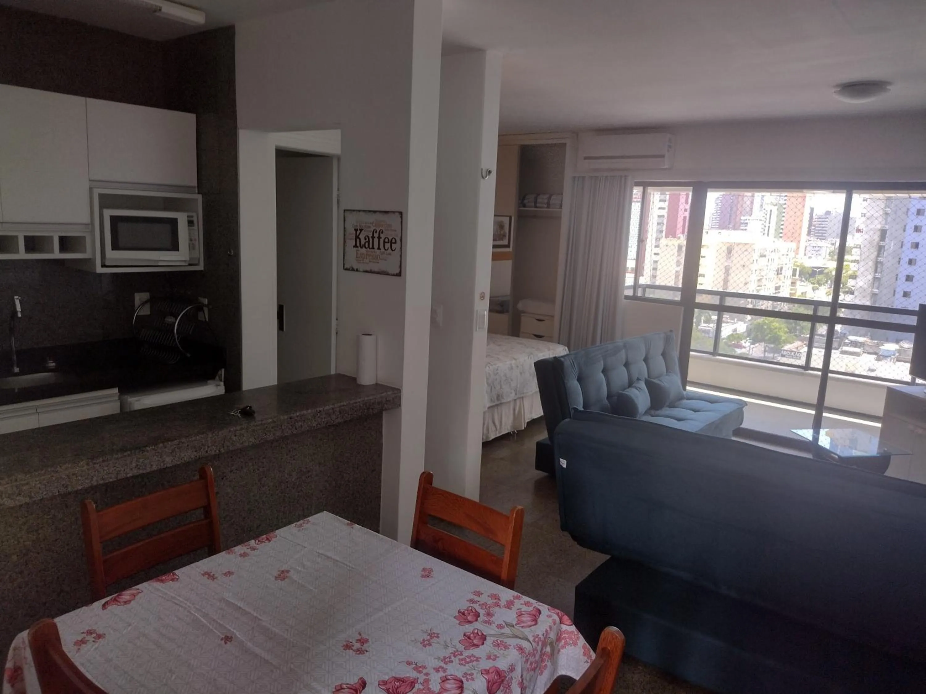 Communal lounge/ TV room in Via Venetto Flat próximo a feirinha da beira-mar Fortaleza