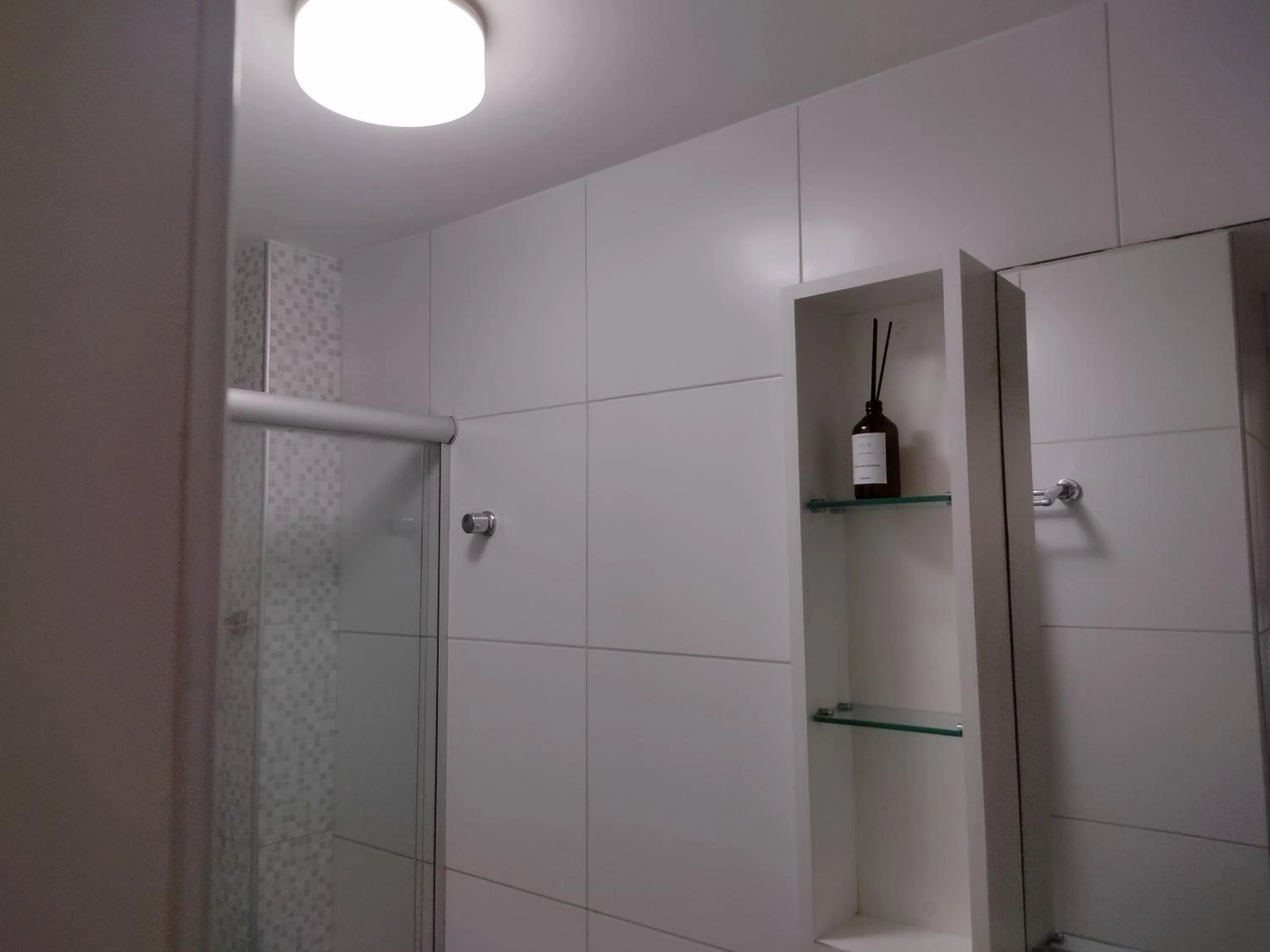 Bathroom in Via Venetto Flat próximo a feirinha da beira-mar Fortaleza