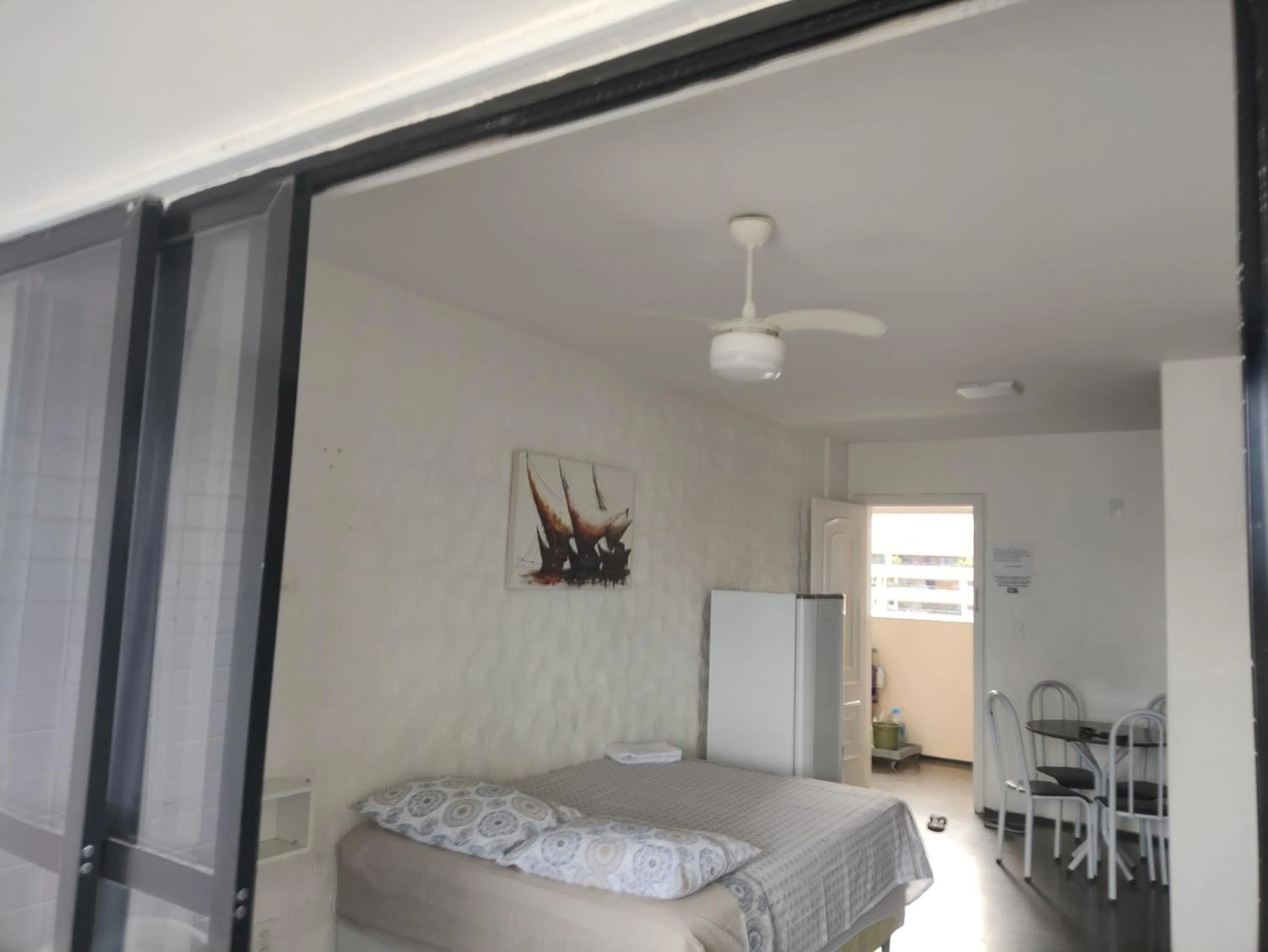 Photo of the whole room, Bed in Via Venetto Flat próximo a feirinha da beira-mar Fortaleza