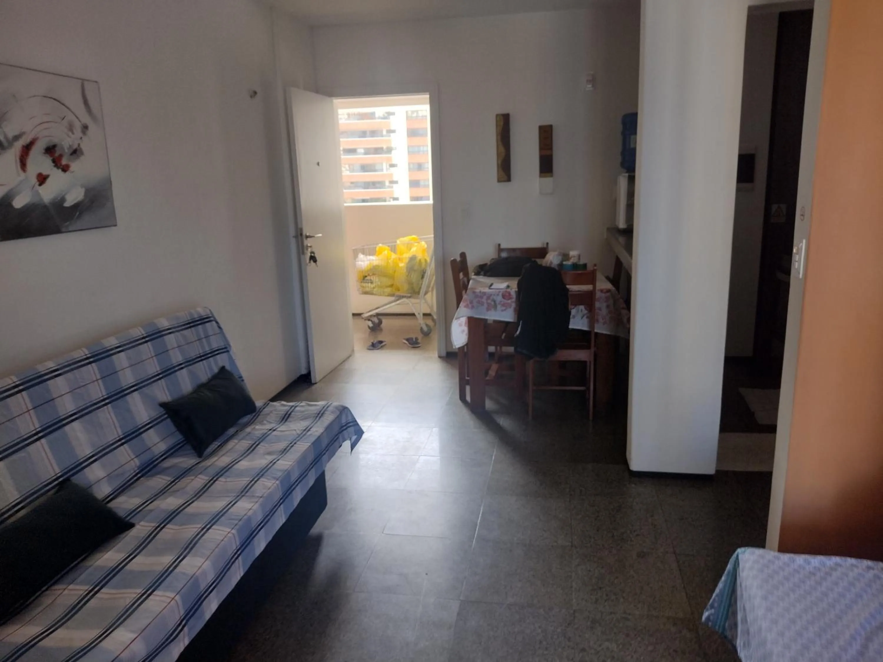 Living room in Via Venetto Flat próximo a feirinha da beira-mar Fortaleza