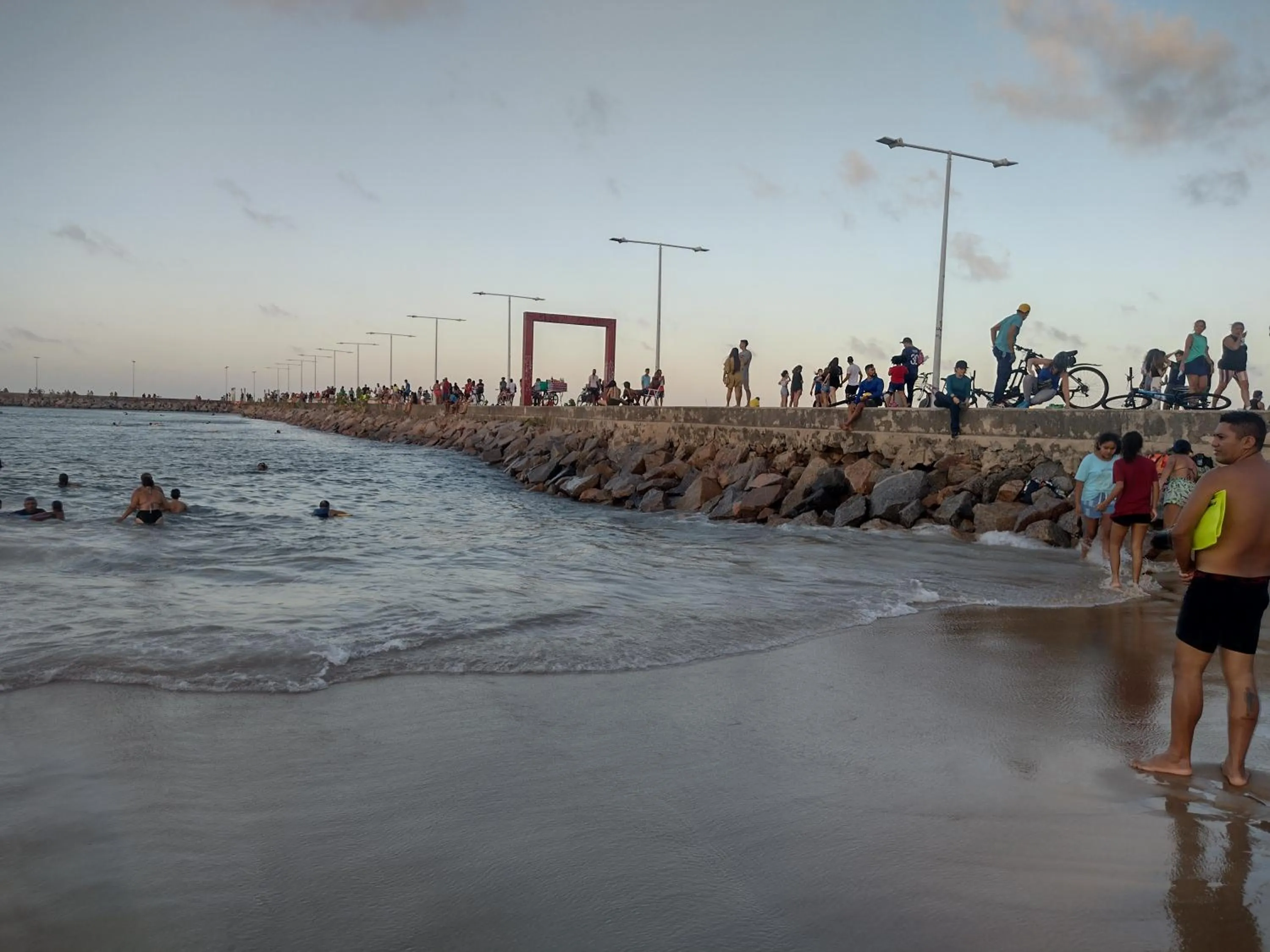 Sea view in Via Venetto Flat próximo a feirinha da beira-mar Fortaleza