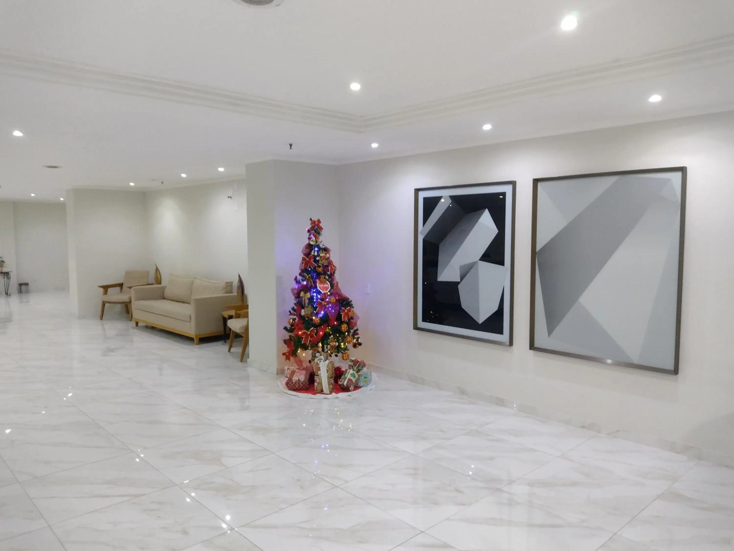 Lobby or reception in Via Venetto Flat próximo a feirinha da beira-mar Fortaleza