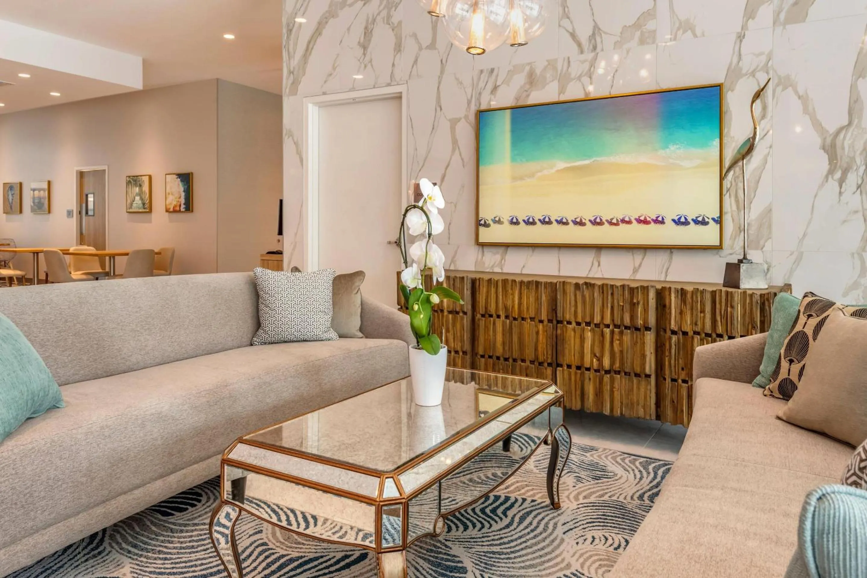 Lobby or reception in Cambria Hotel Fort Lauderdale Beach