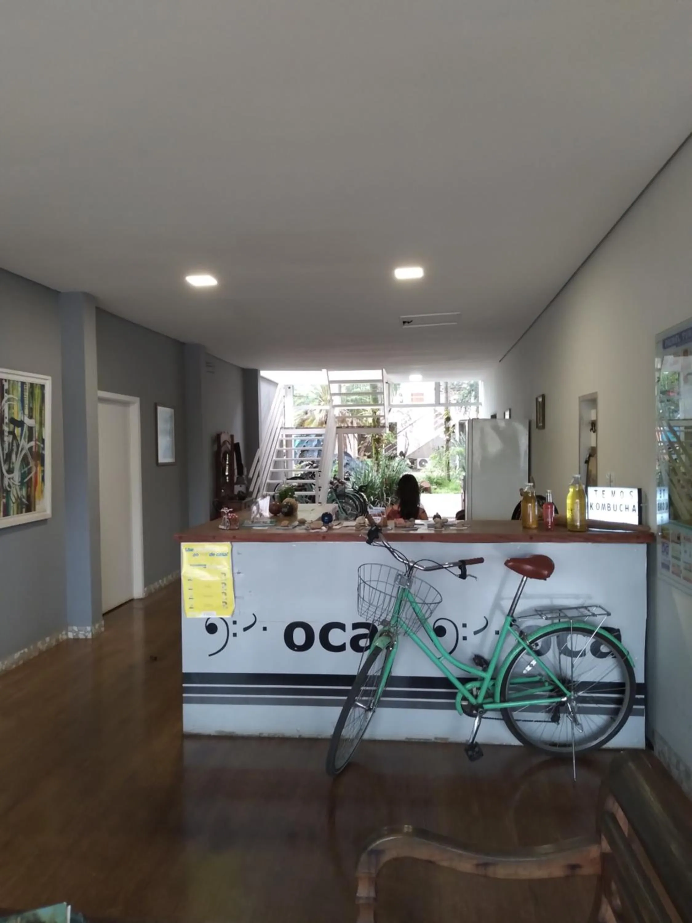 Lobby or reception in Hotel e pousada oca
