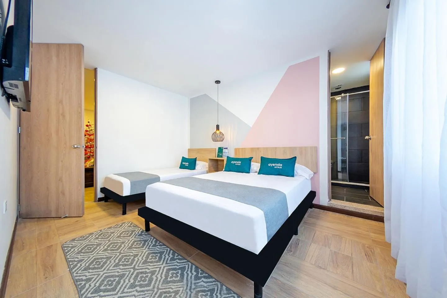 Bed in Ayenda De La Calle Real