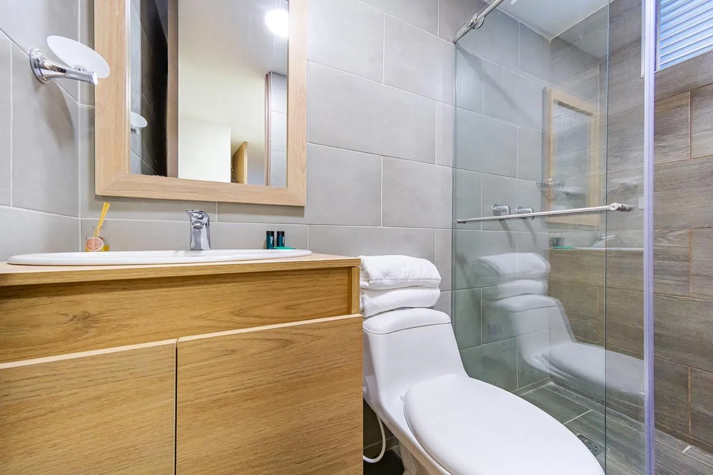 Bathroom in Ayenda De La Calle Real