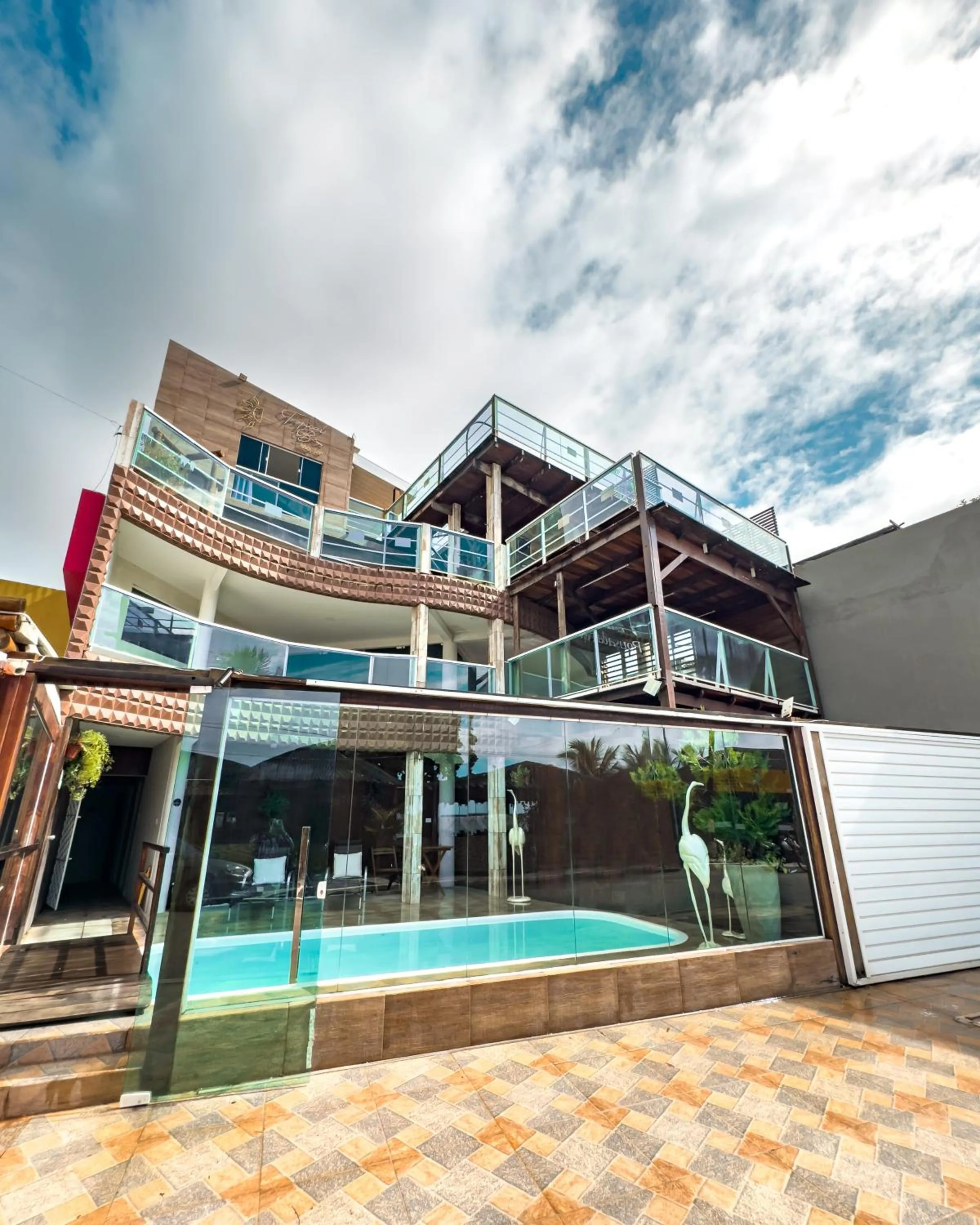 Property building in Pousada Tropical Maragogi