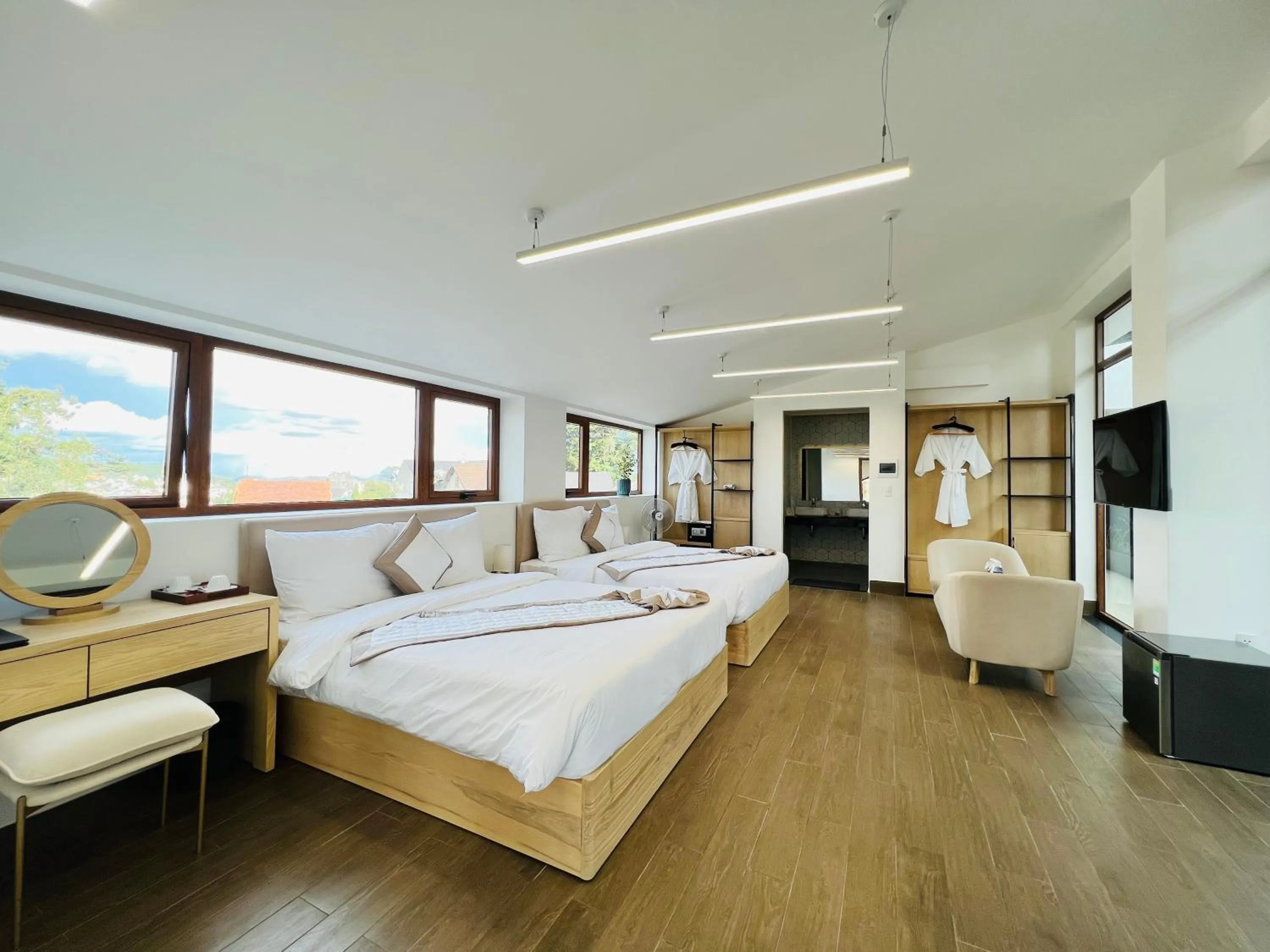 Bed in Lasol Boutique Hotel