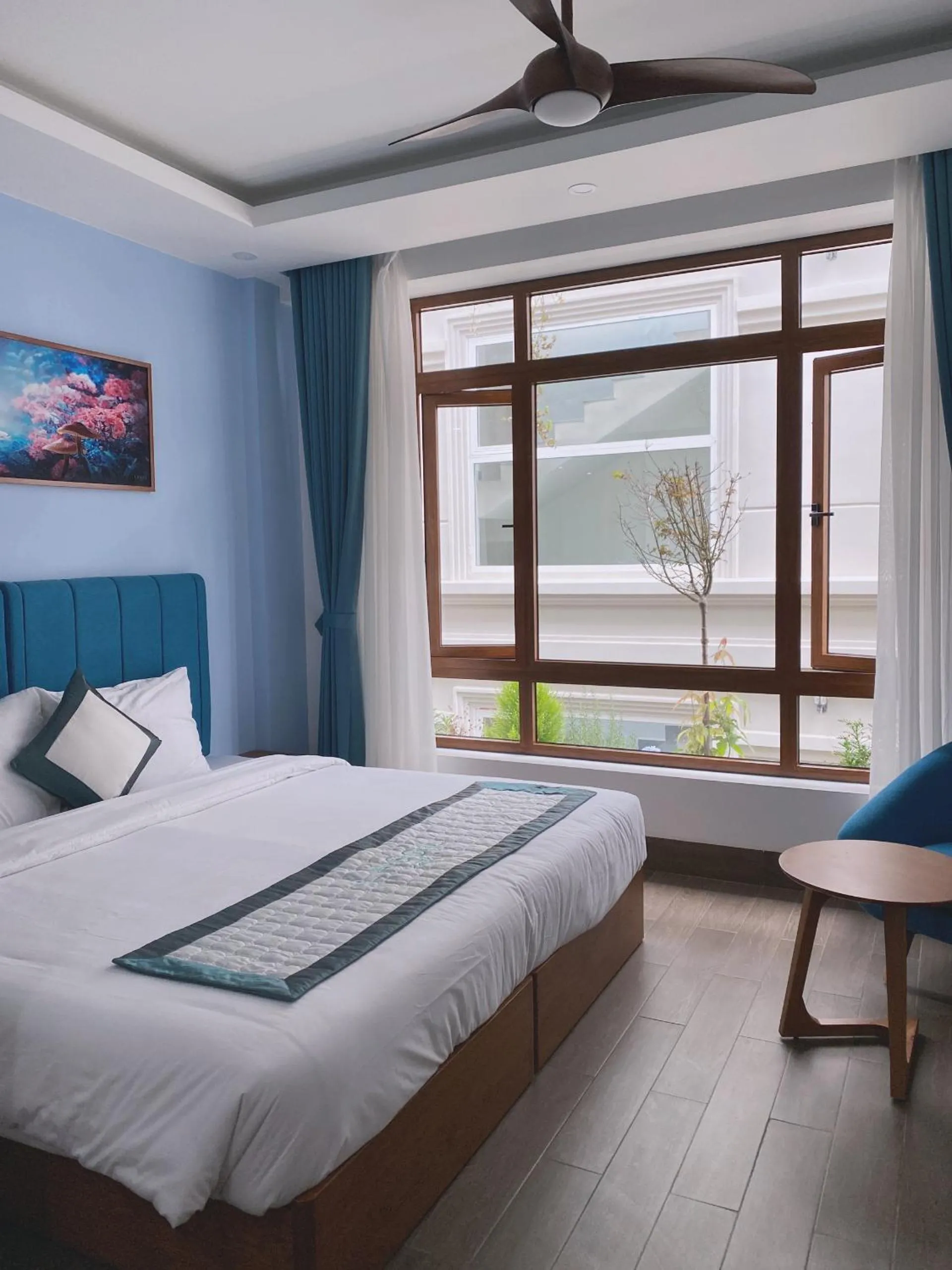 Bed in Lasol Boutique Hotel