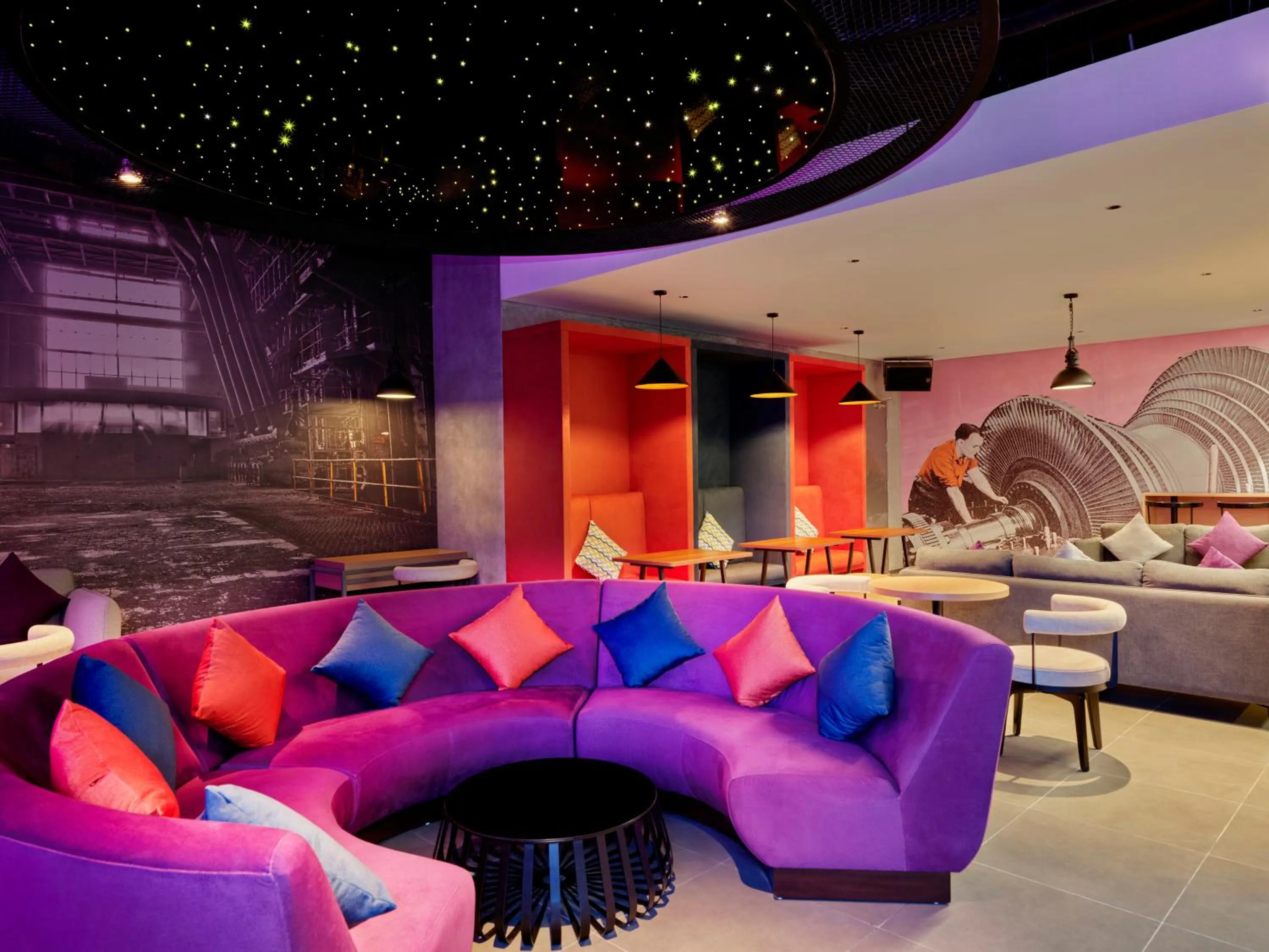 Seating area in Tru by Hilton Hoa Binh City Centre